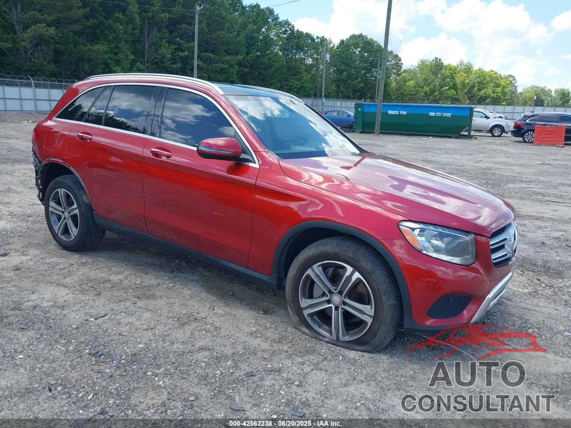 MERCEDES-BENZ GLC 300 2016 - WDC0G4KBXGF018198