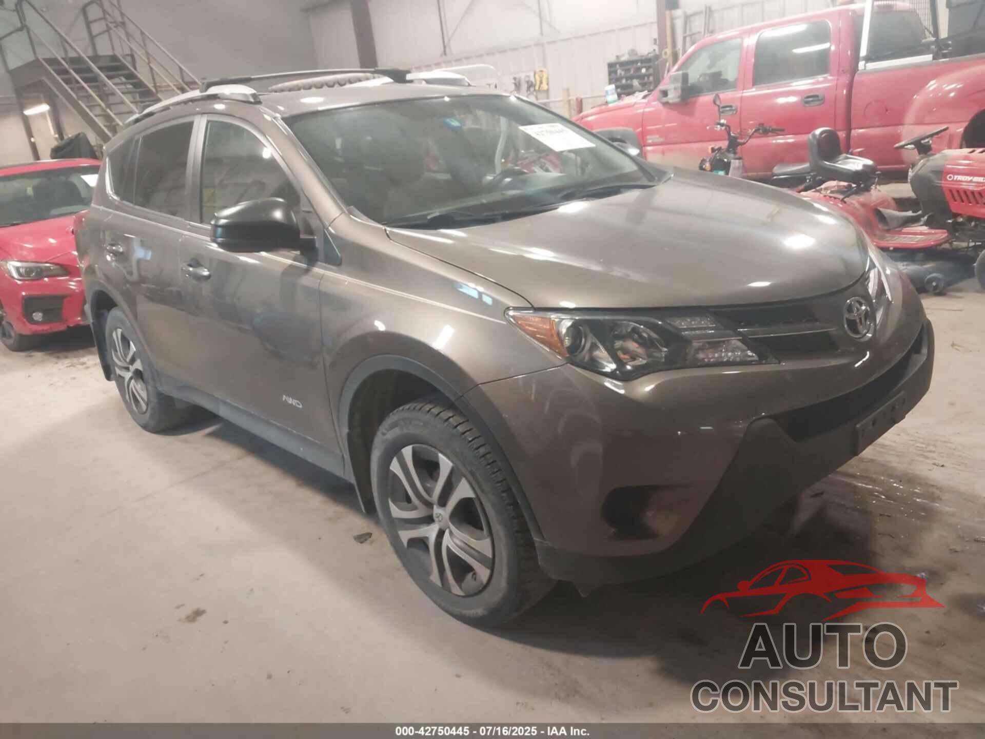 TOYOTA RAV4 2013 - 2T3BFREV7DW106561
