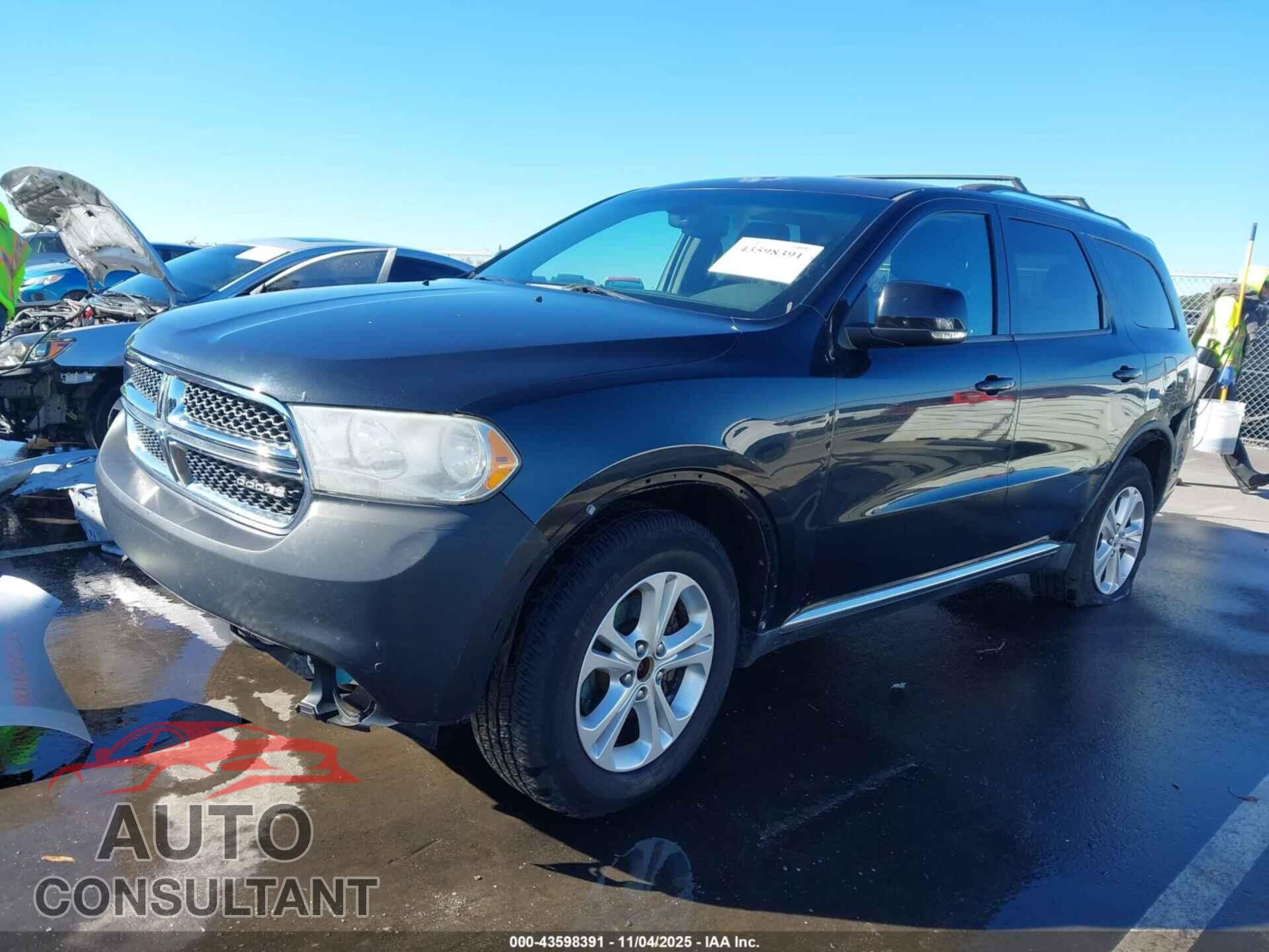 DODGE DURANGO 2012 - 1C4RDJDG0CC112552