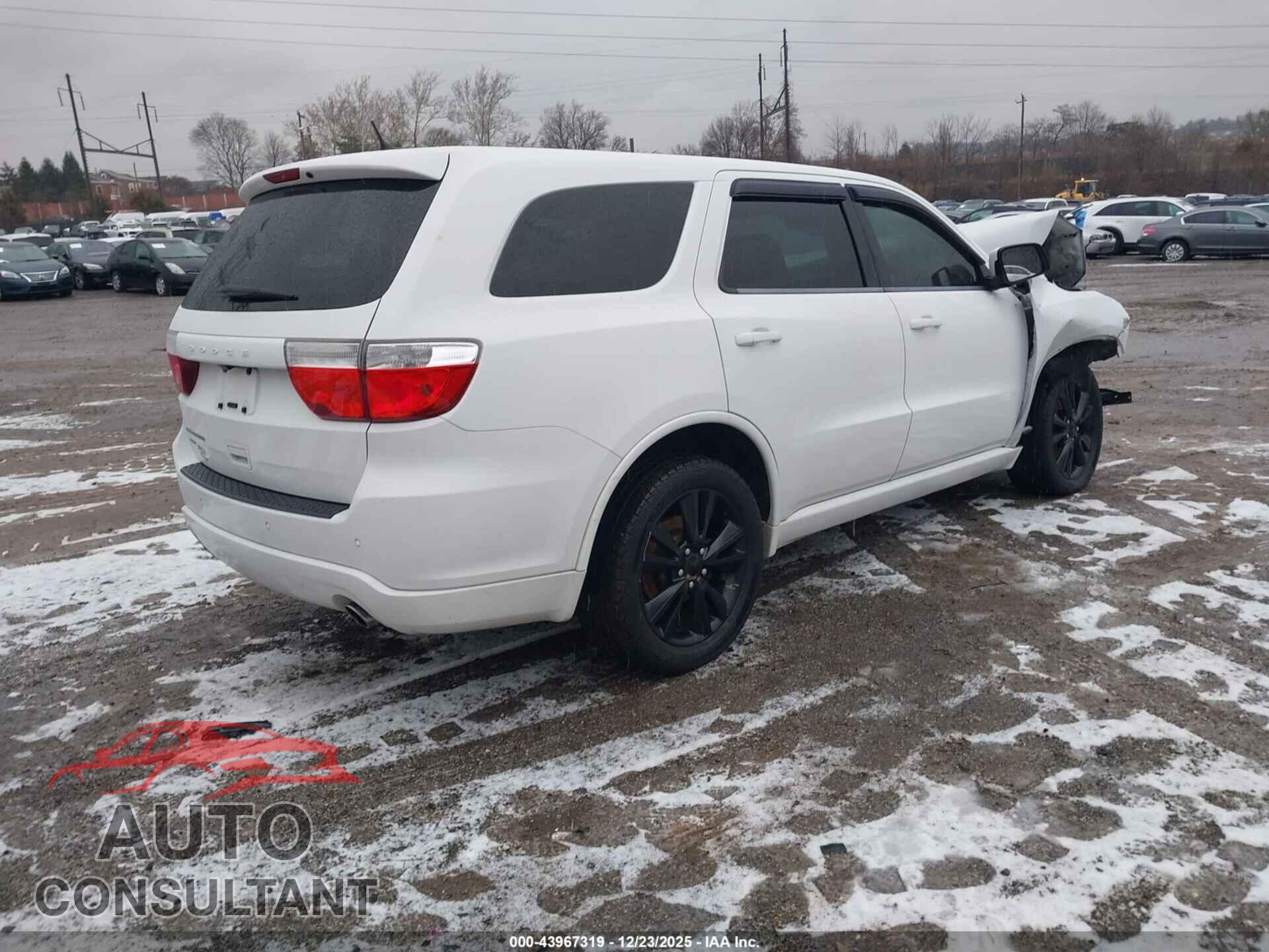 DODGE DURANGO 2013 - 1C4RDJAG4DC697092