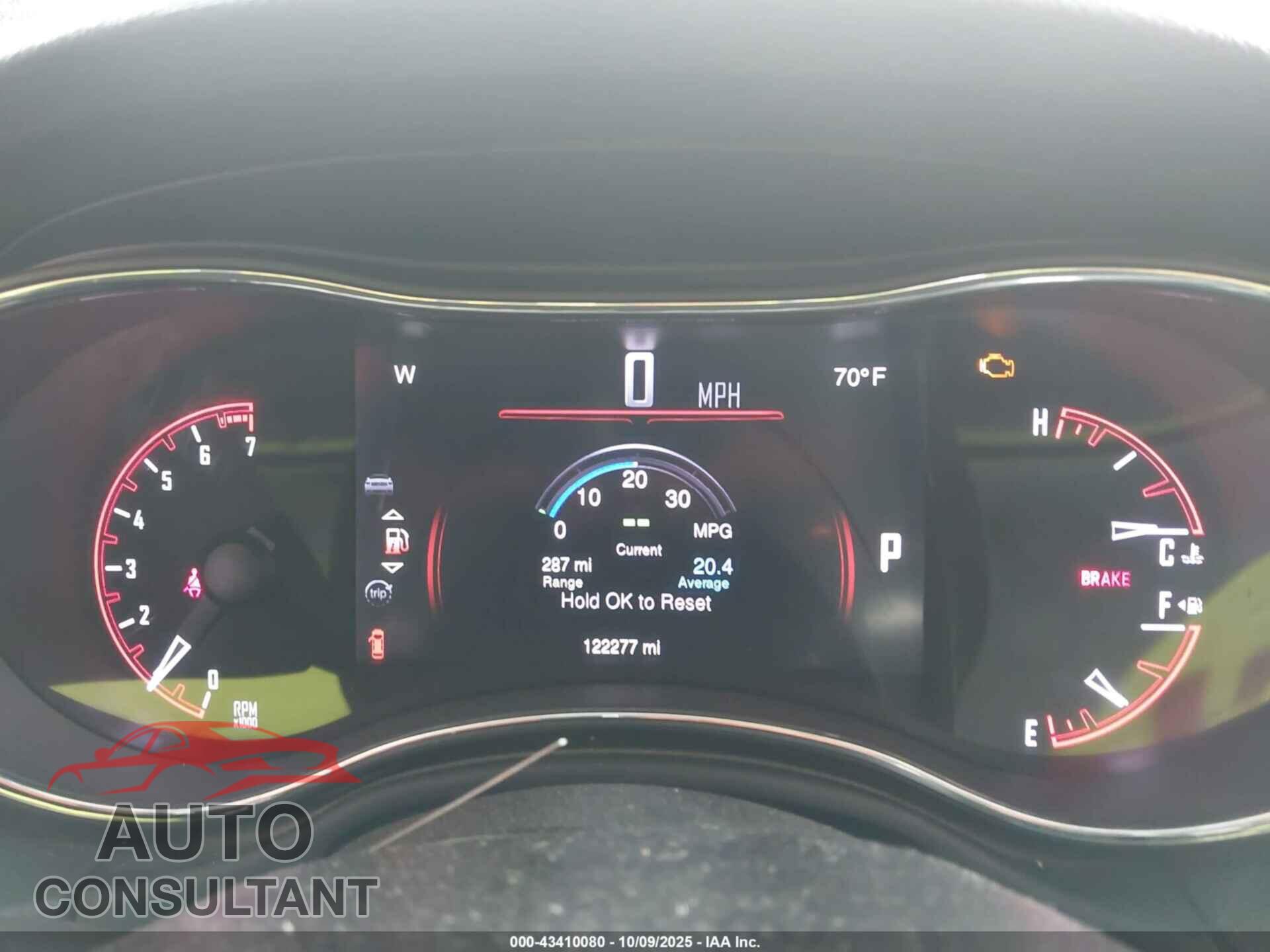 DODGE DURANGO 2015 - 1C4RDHDGXFC242688