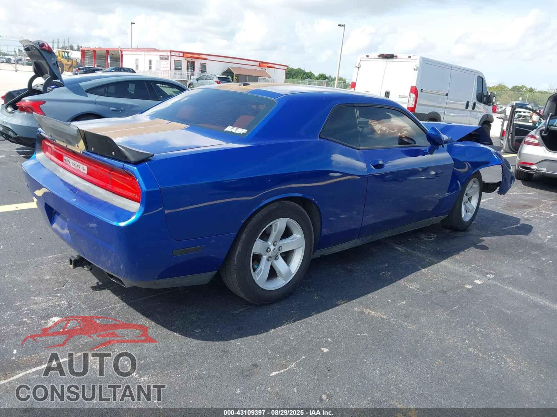 DODGE CHALLENGER 2012 - 2C3CDYAG8CH292206