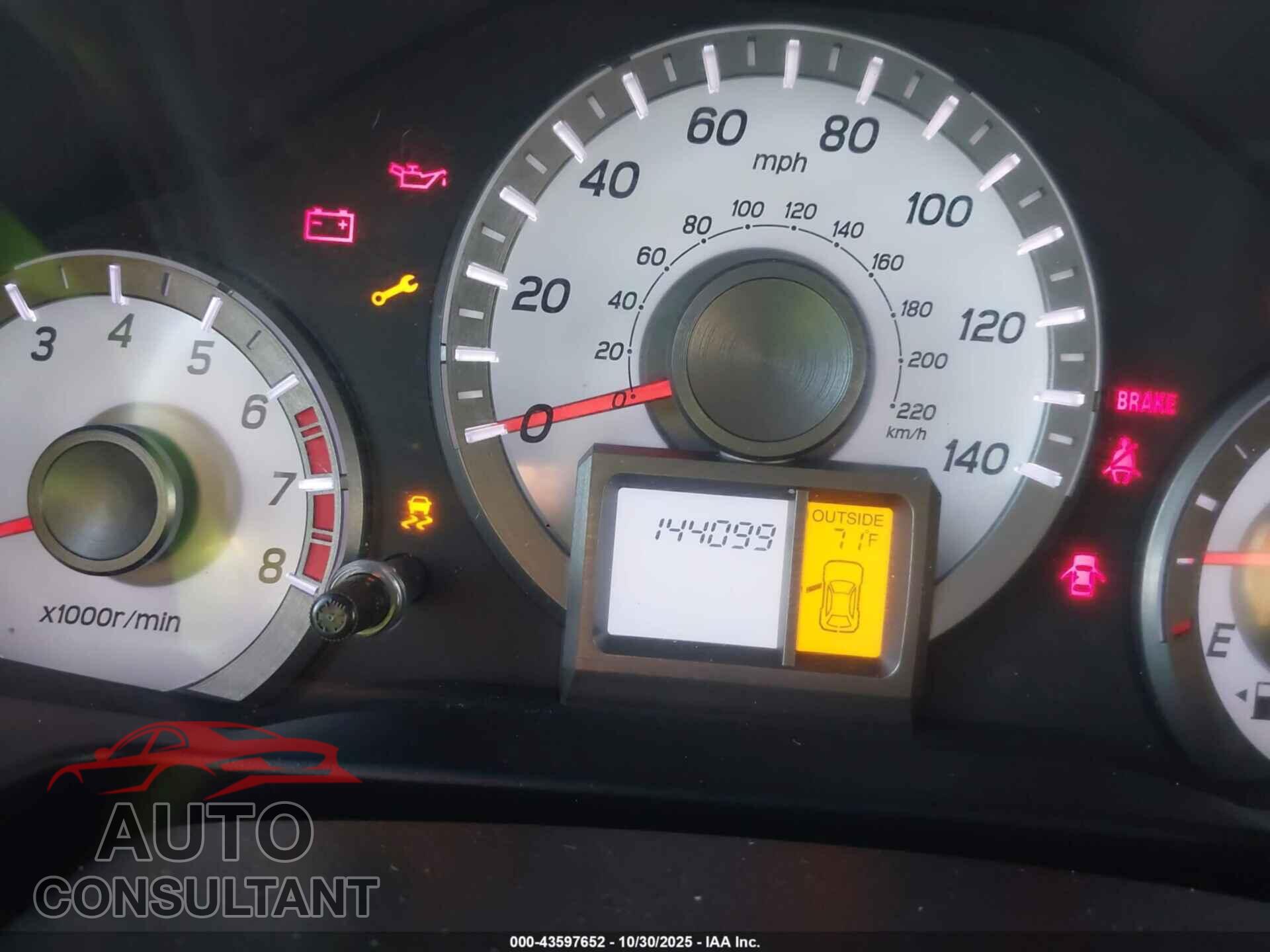 HONDA PILOT 2013 - 5FNYF3H57DB004024