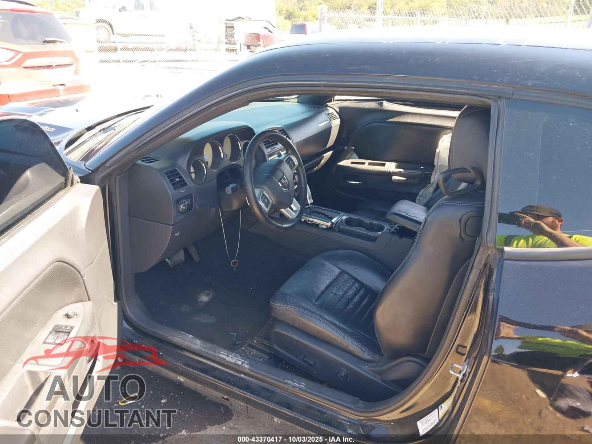DODGE CHALLENGER 2012 - 2C3CDYBTXCH137653