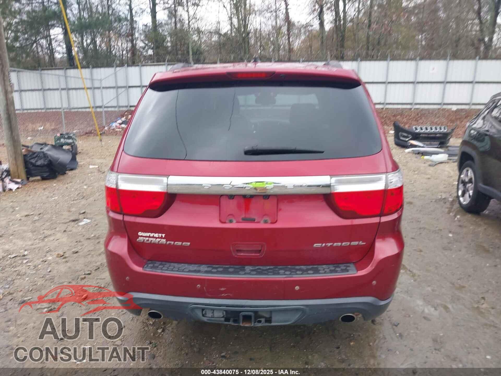 DODGE DURANGO 2013 - 1C4SDHET3DC678518