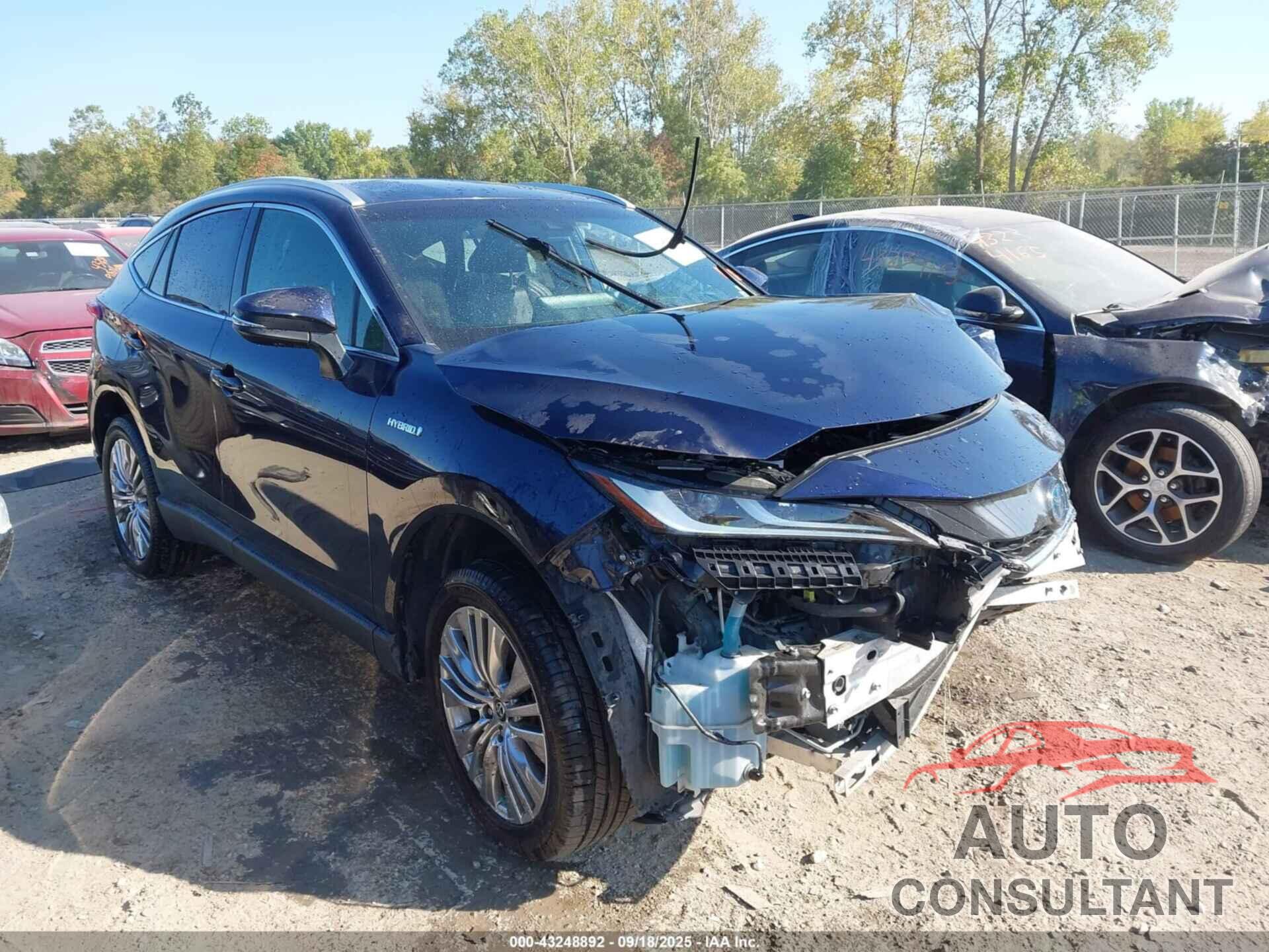 TOYOTA VENZA 2021 - JTEAAAAH7MJ006398