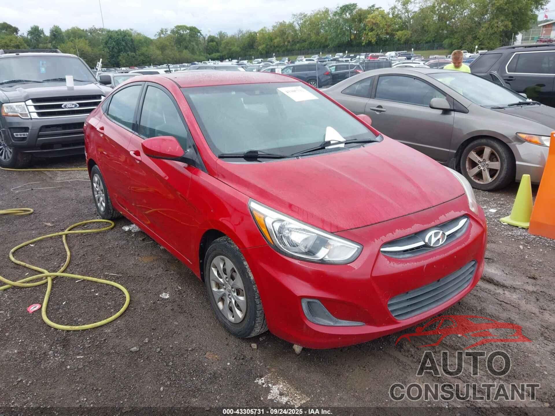 HYUNDAI ACCENT 2015 - KMHCT4AE6FU917821