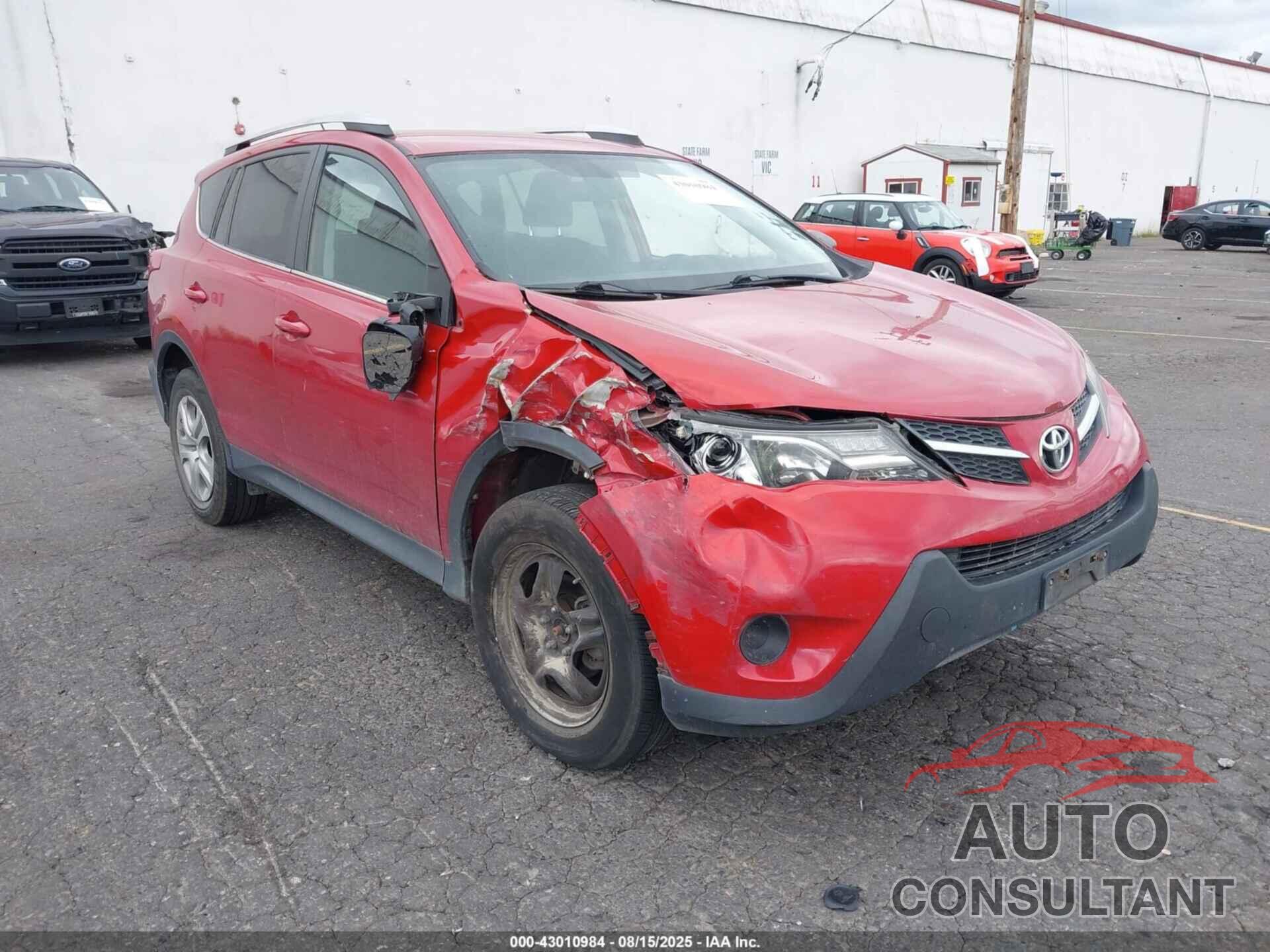 TOYOTA RAV4 2015 - 2T3BFREV6FW246832