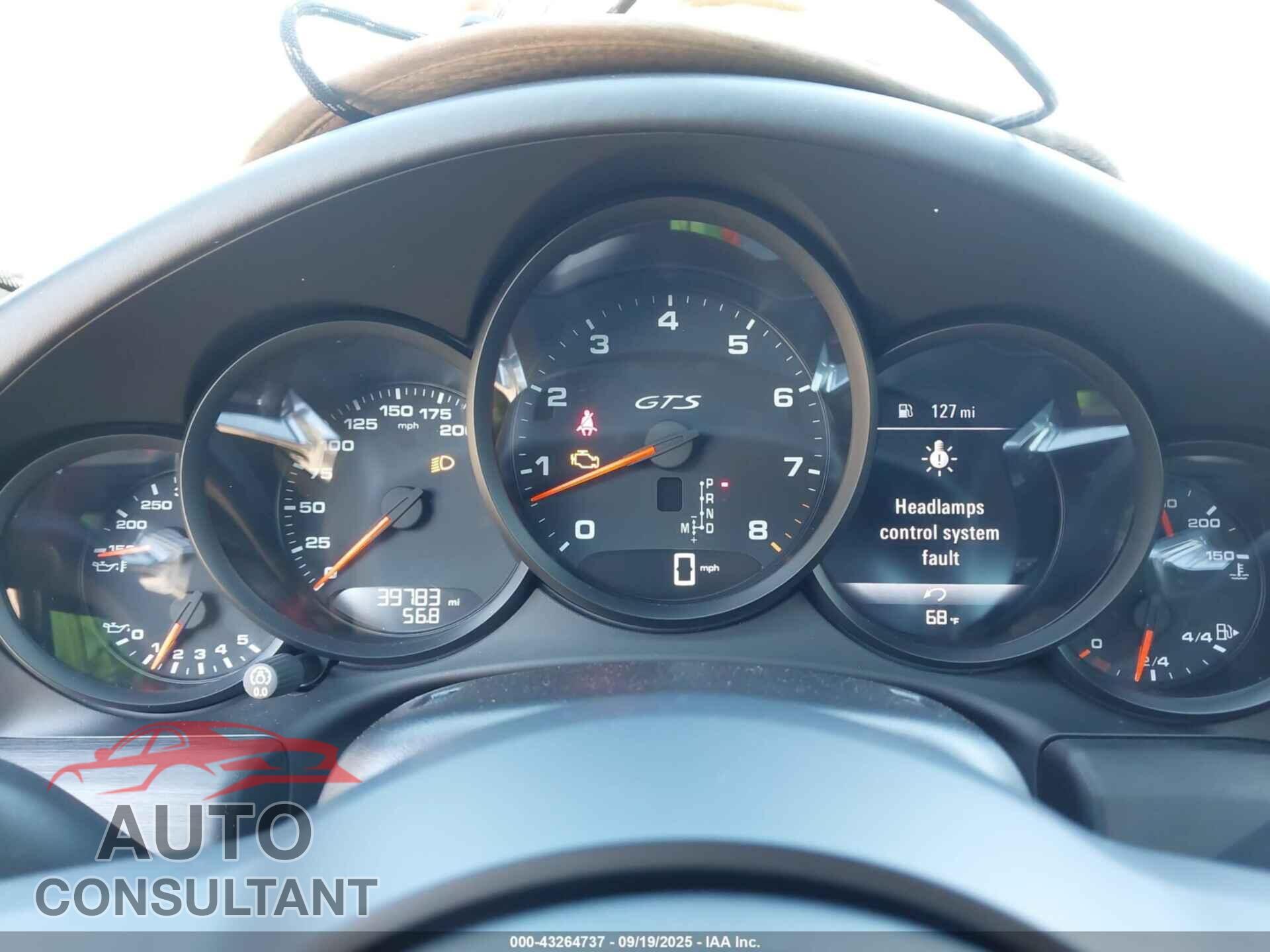 PORSCHE 911 2017 - WP0AB2A96HS125060