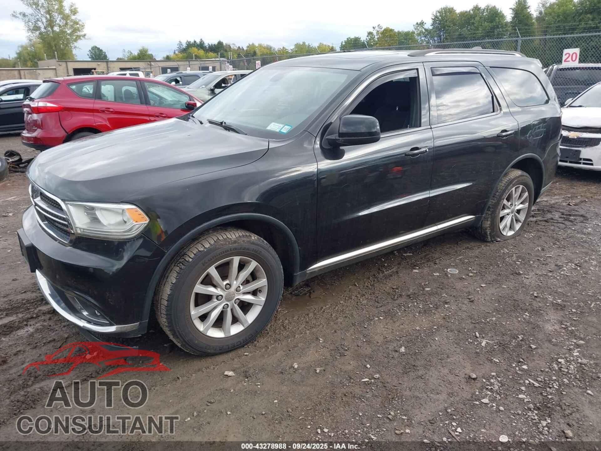DODGE DURANGO 2014 - 1C4RDJAG4EC538039