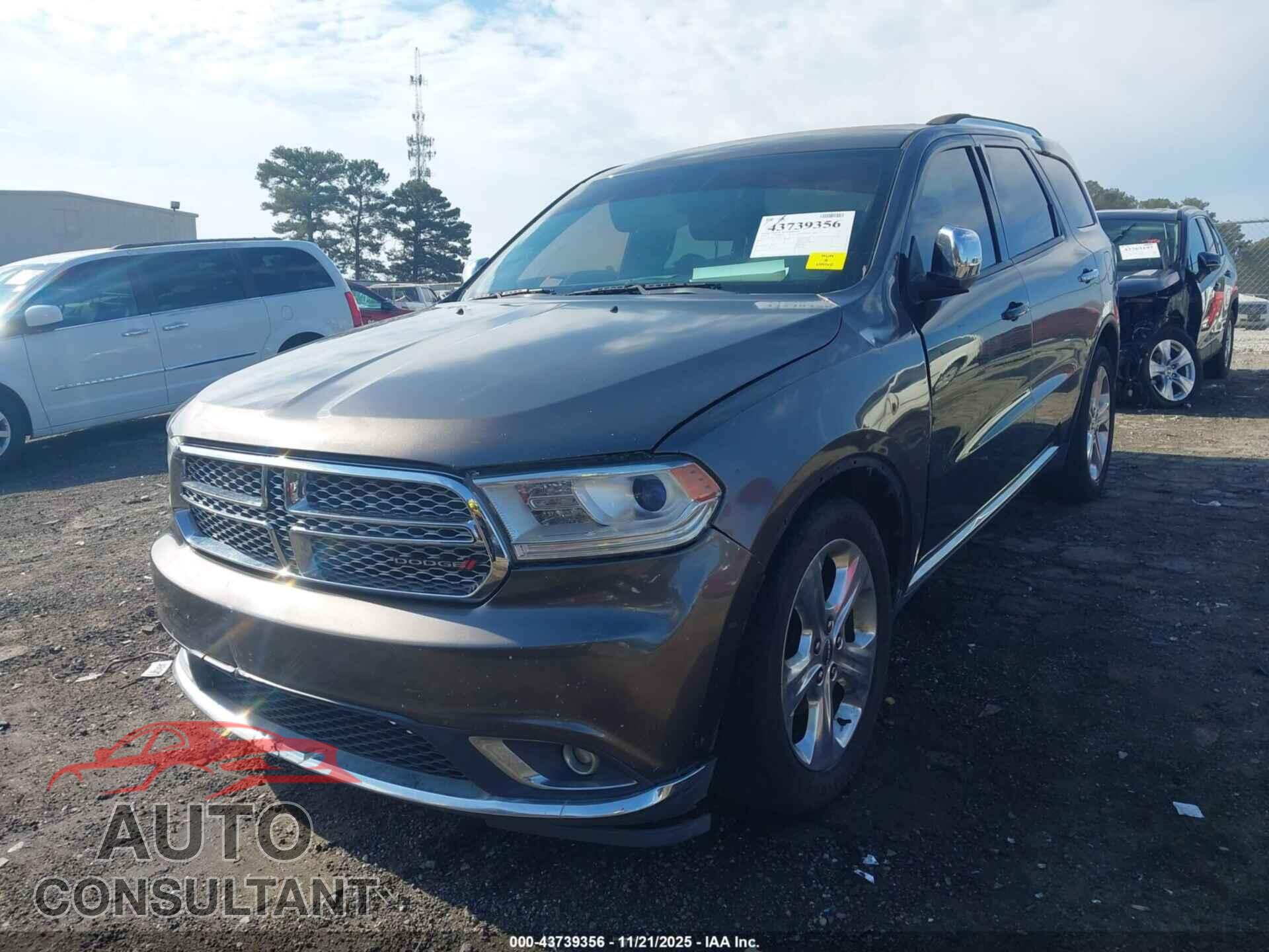 DODGE DURANGO 2015 - 1C4RDHAG0FC745330