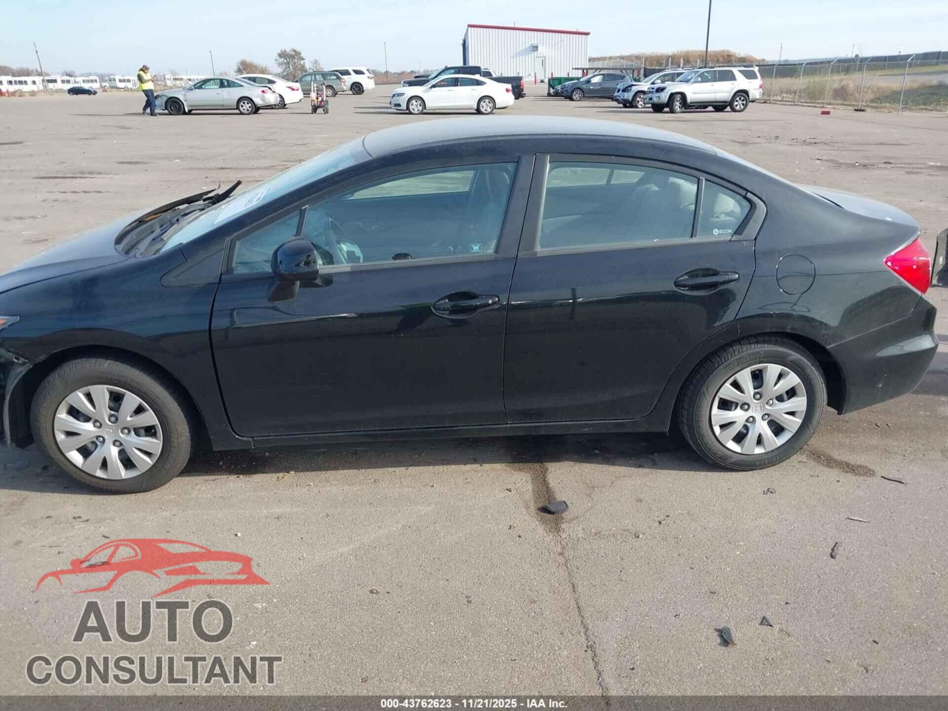 HONDA CIVIC 2012 - 19XFB2F54CE069675