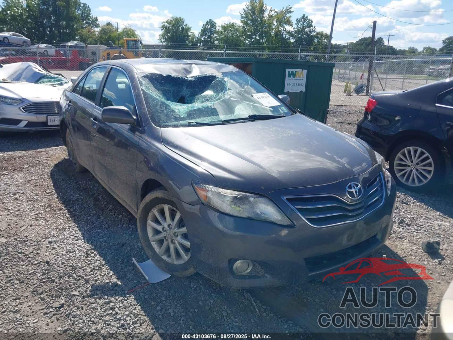 TOYOTA CAMRY 2011 - 4T1BF3EK8BU612778