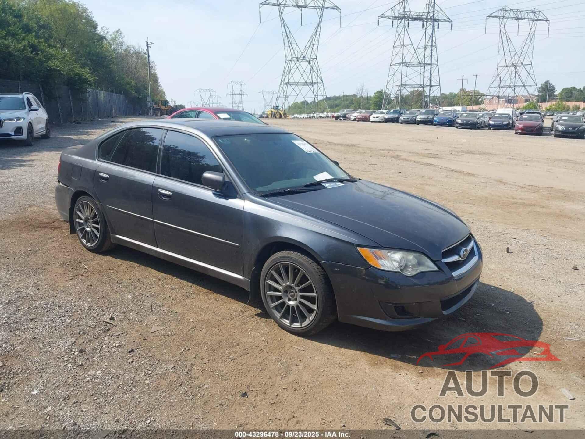 SUBARU LEGACY 2009 - 4S3BL616496214778