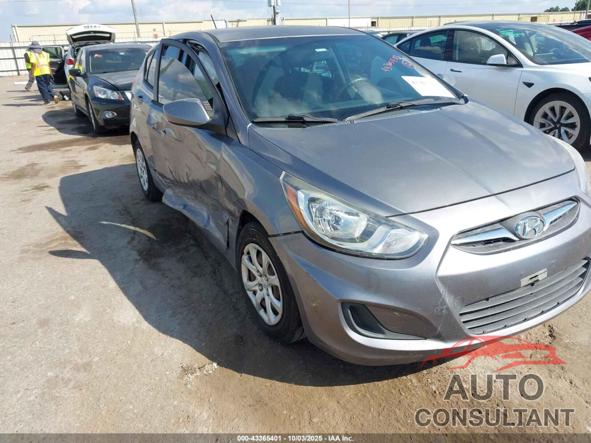 HYUNDAI ACCENT 2014 - KMHCT5AE3EU165239