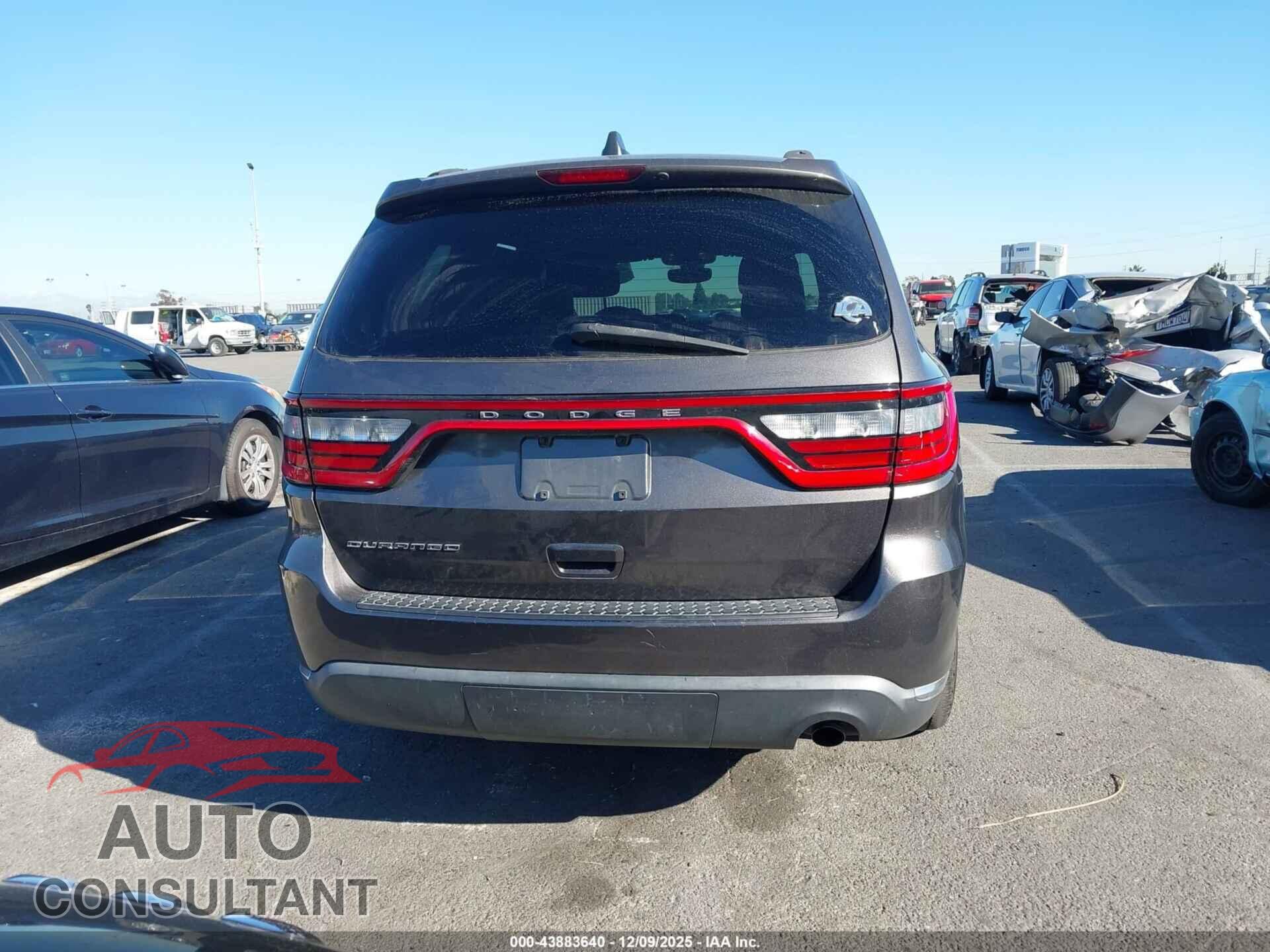 DODGE DURANGO 2017 - 1C4RDHAG3HC789406