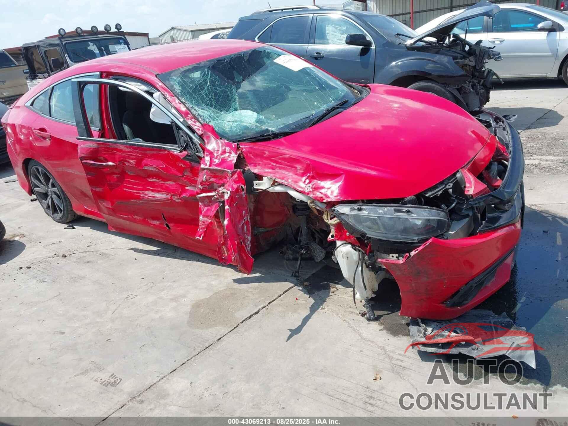 HONDA CIVIC 2019 - 2HGFC2F87KH524563