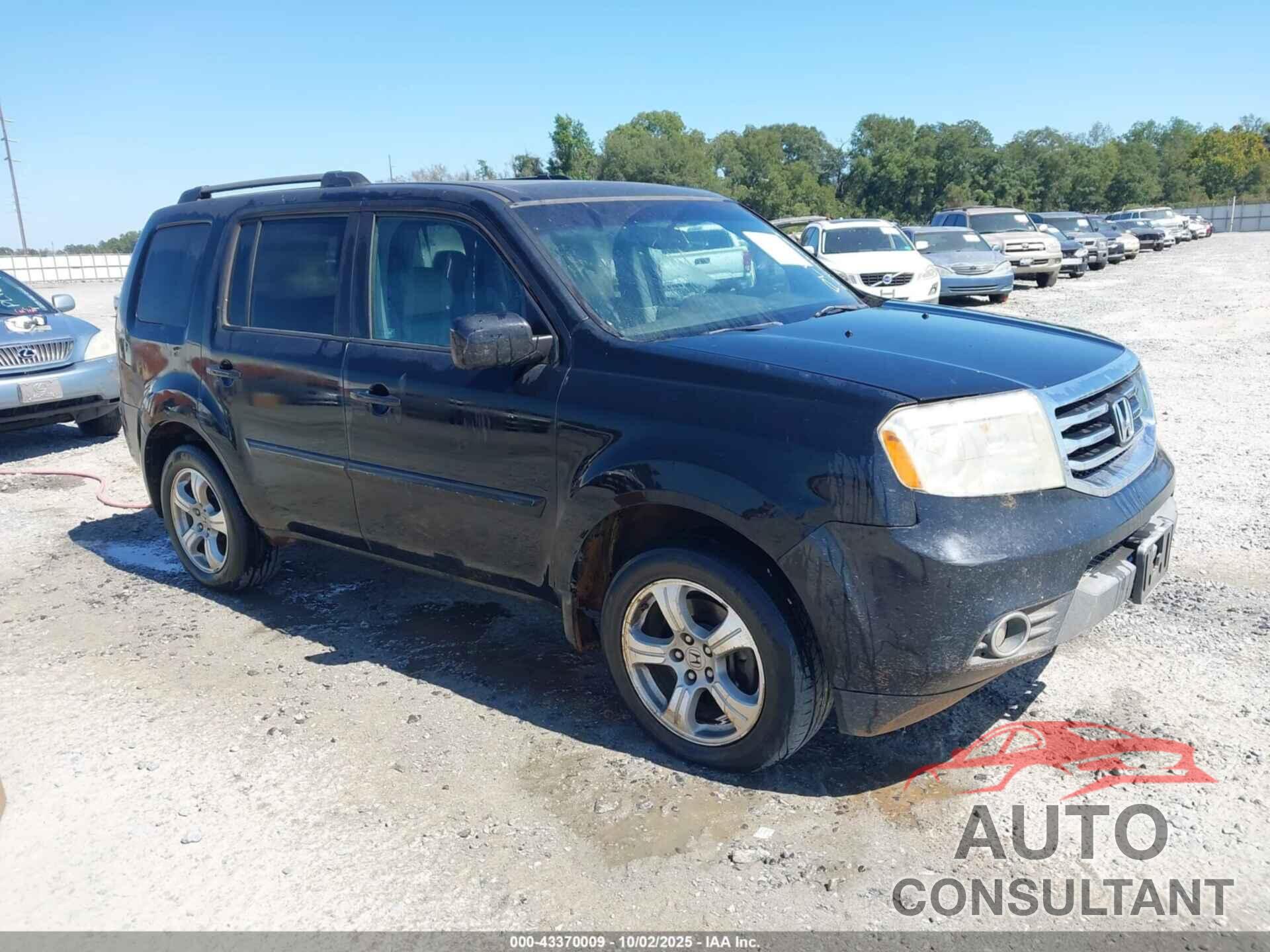 HONDA PILOT 2012 - 5FNYF3H52CB003698