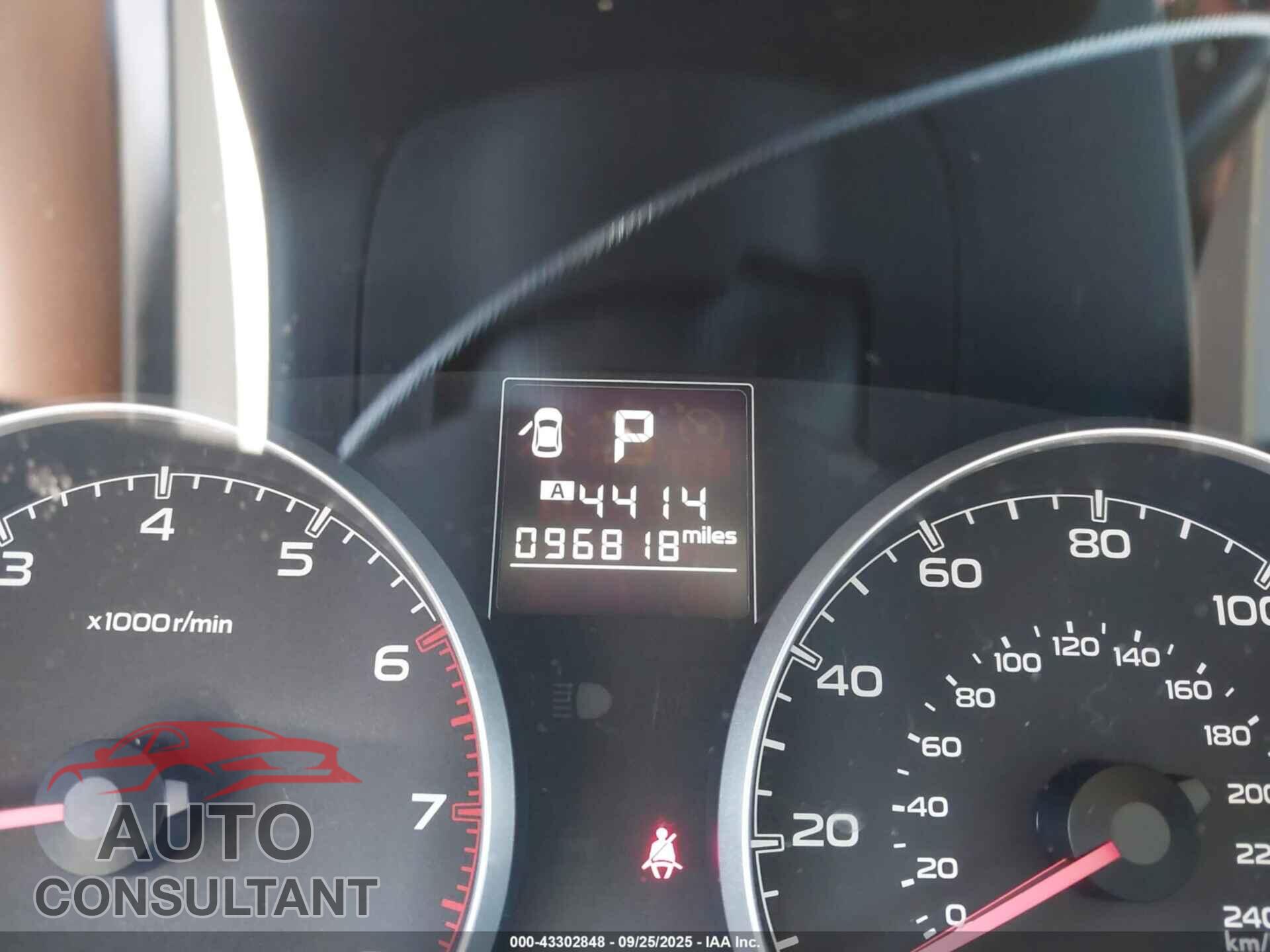SUBARU OUTBACK 2014 - 4S4BRBCC8E3205129