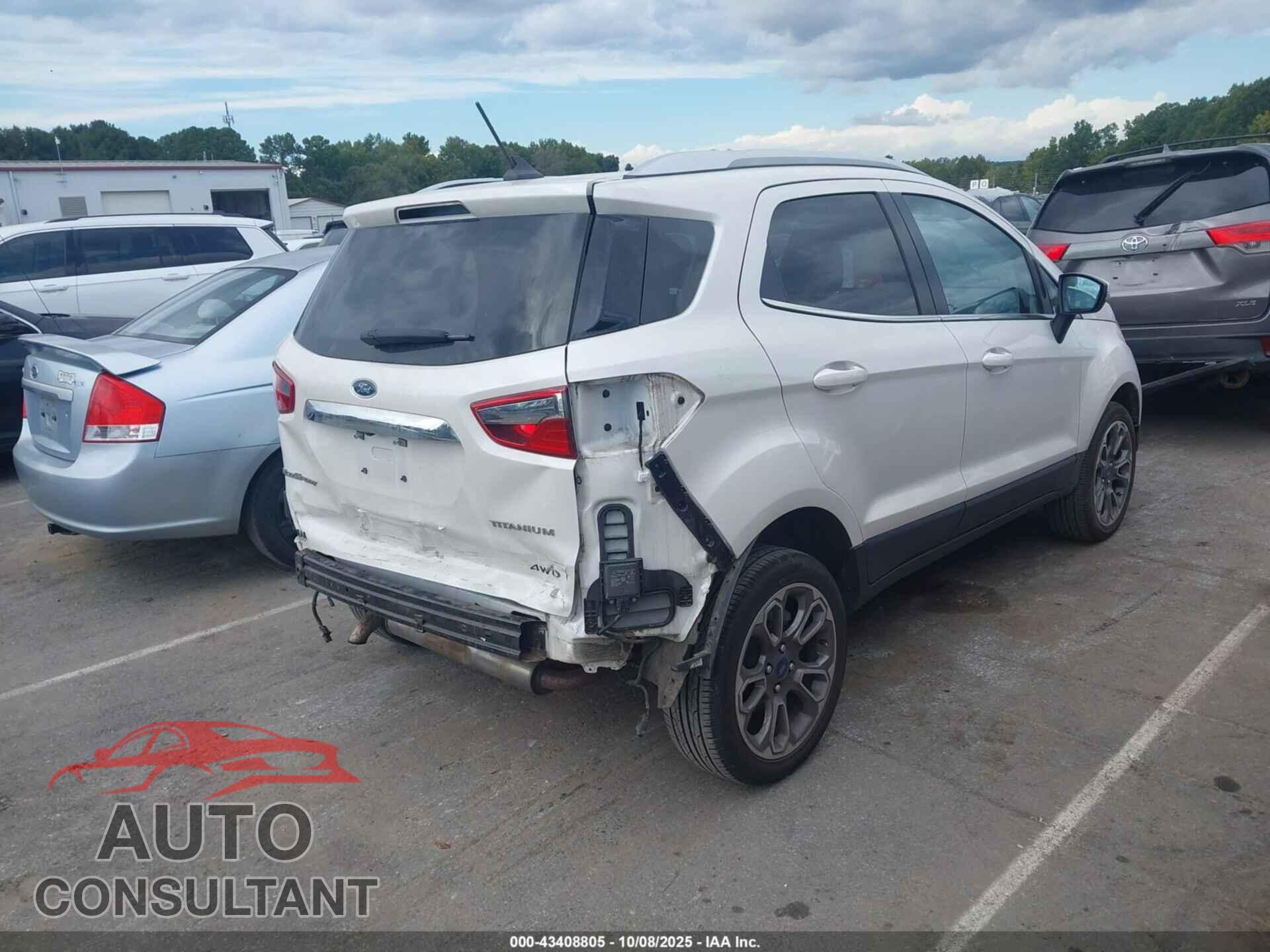 FORD ECOSPORT 2019 - MAJ6S3KL8KC310935