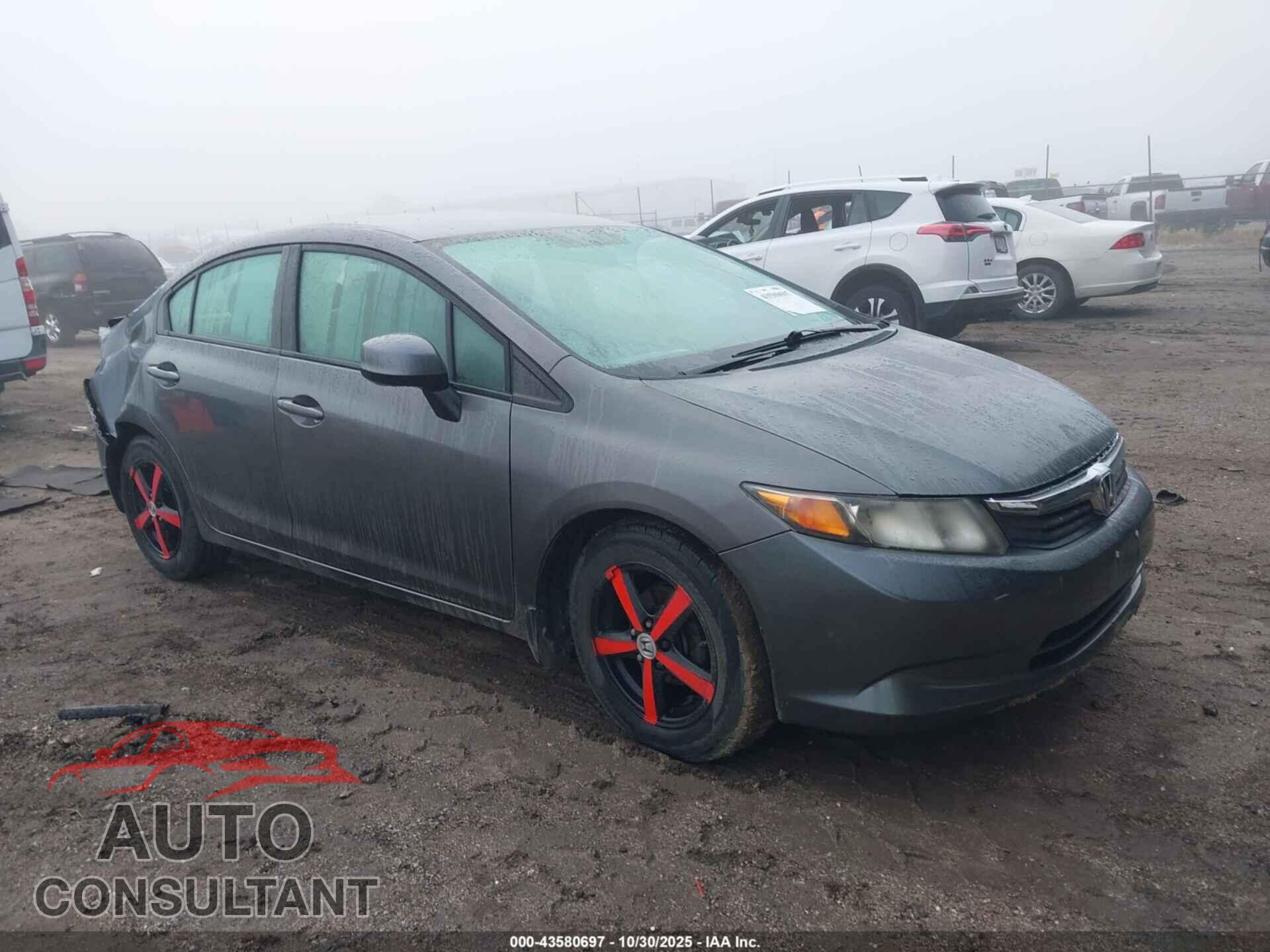HONDA CIVIC 2012 - 19XFB2F58CE094367