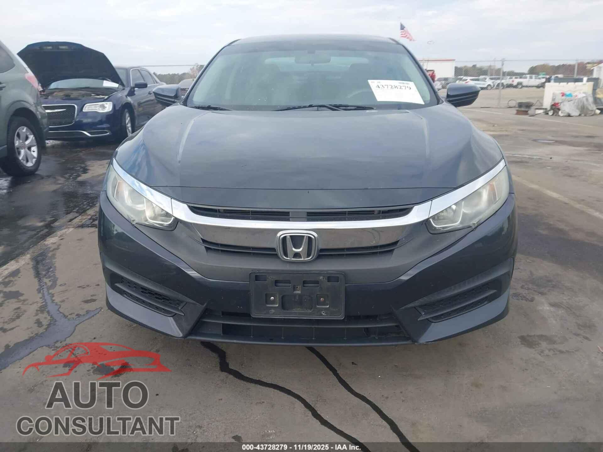 HONDA CIVIC 2017 - 2HGFC2F54HH572164