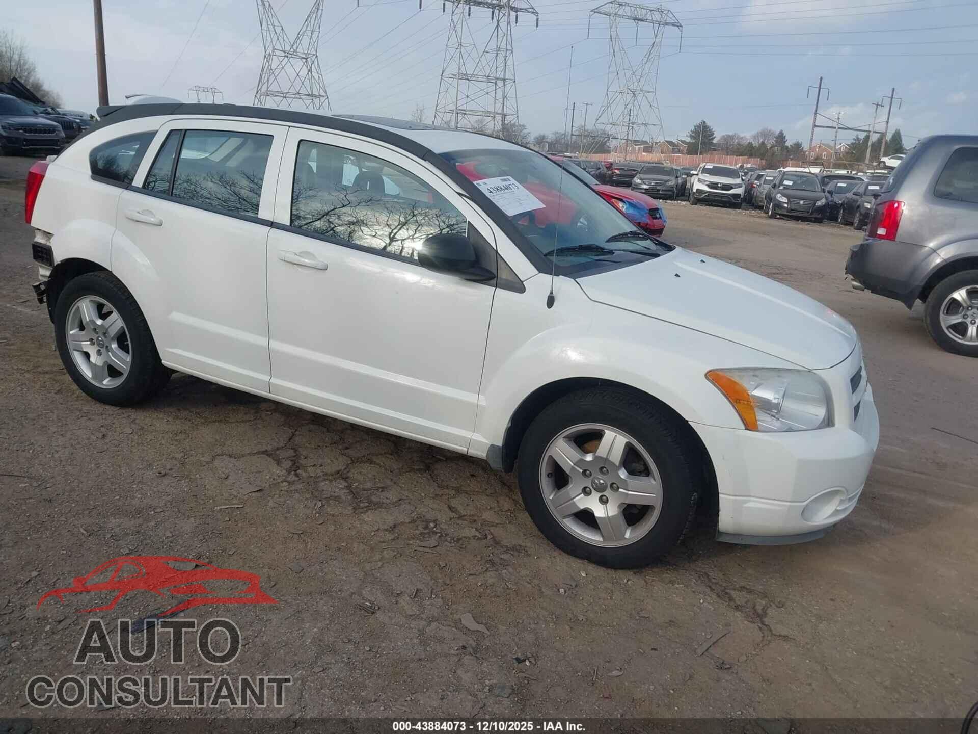 DODGE CALIBER 2009 - 1B3HB48A09D107946