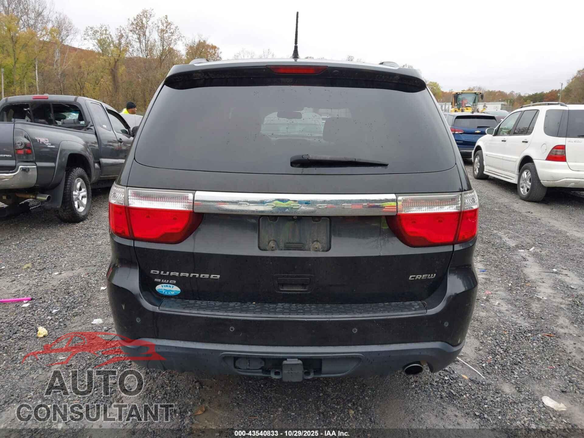 DODGE DURANGO 2013 - 1C4RDJDG2DC530631