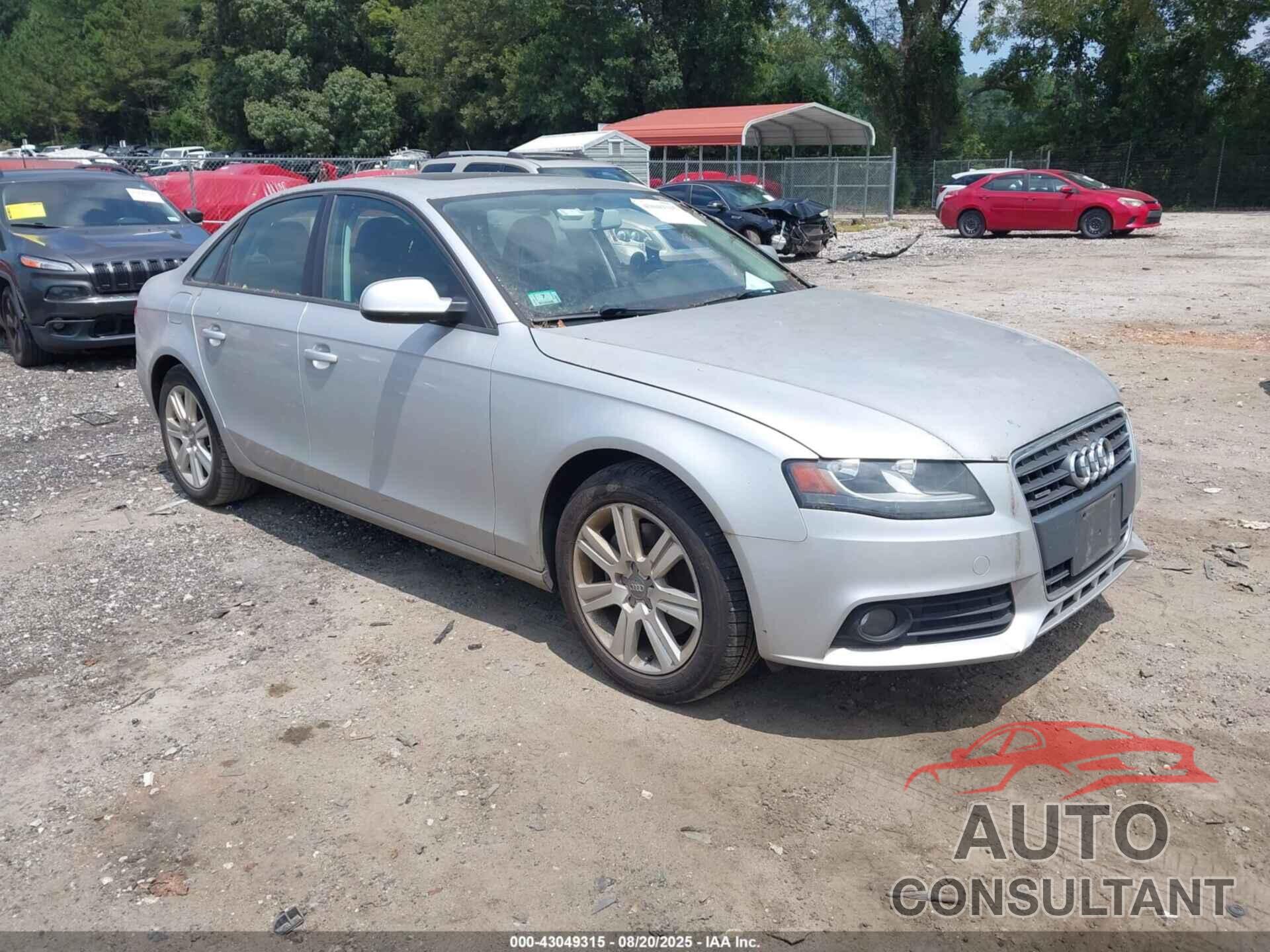 AUDI A4 2011 - WAUBFAFLXBN019981