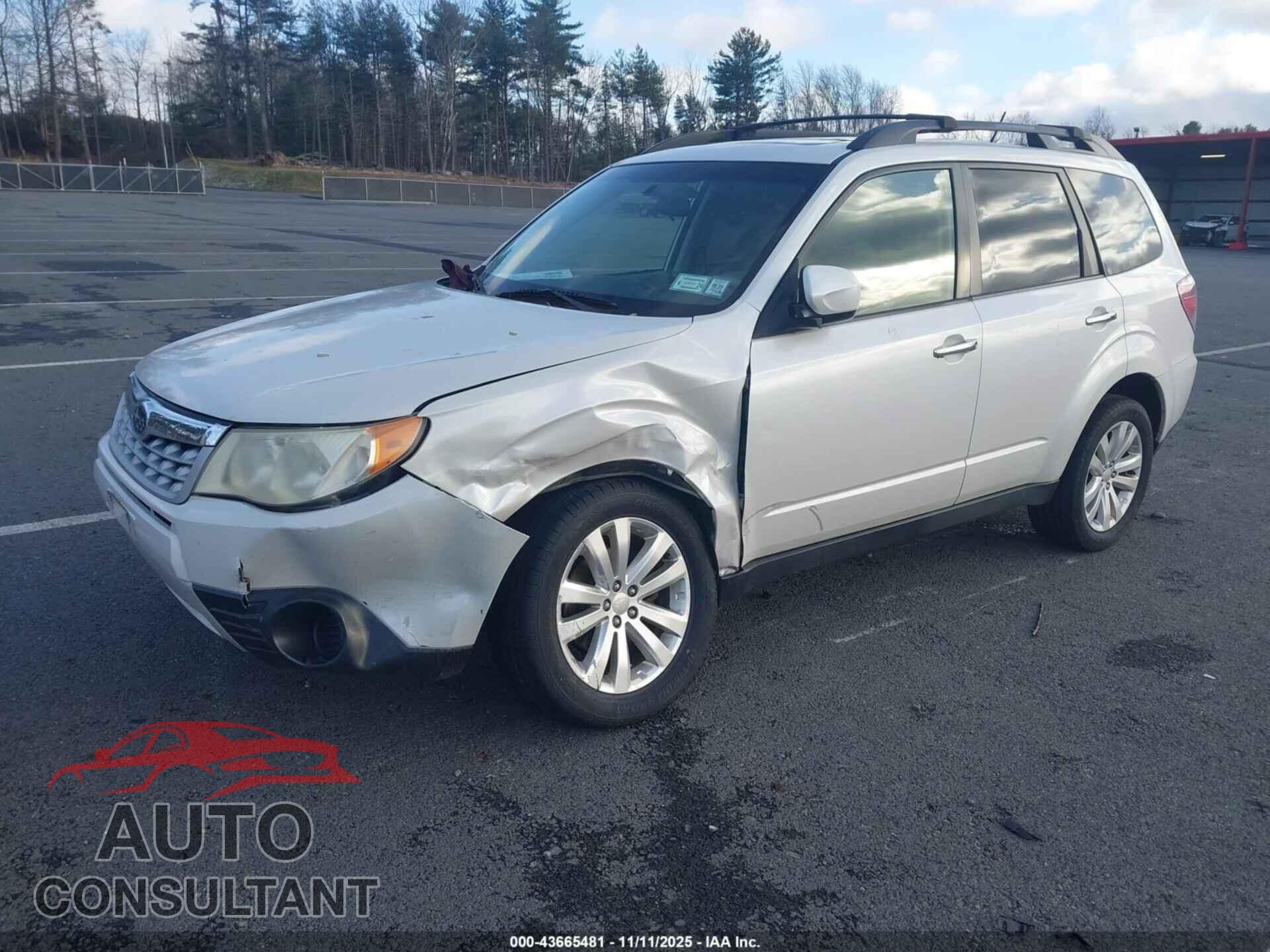 SUBARU FORESTER 2012 - JF2SHADC3CH427367