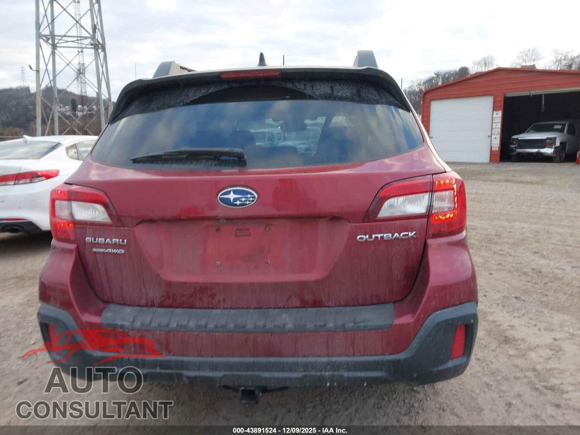 SUBARU OUTBACK 2019 - 4S4BSAFC3K3249612