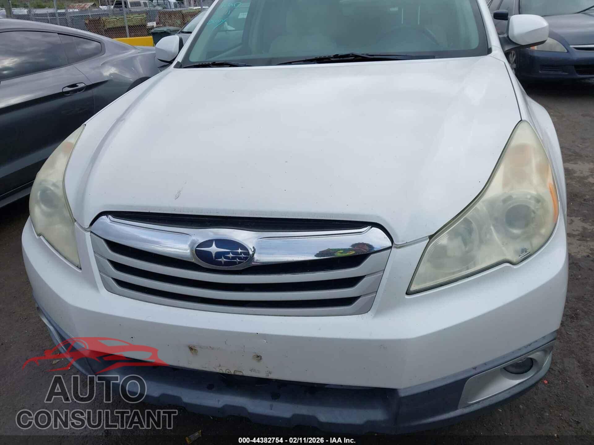 SUBARU OUTBACK 2010 - 4S4BRCCC8A3343785