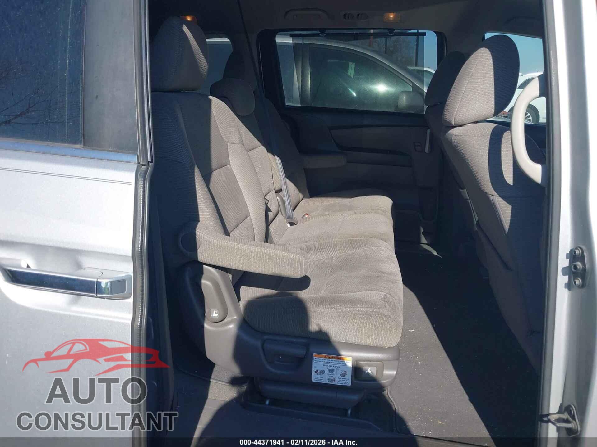 HONDA ODYSSEY 2012 - 5FNRL5H42CB113974