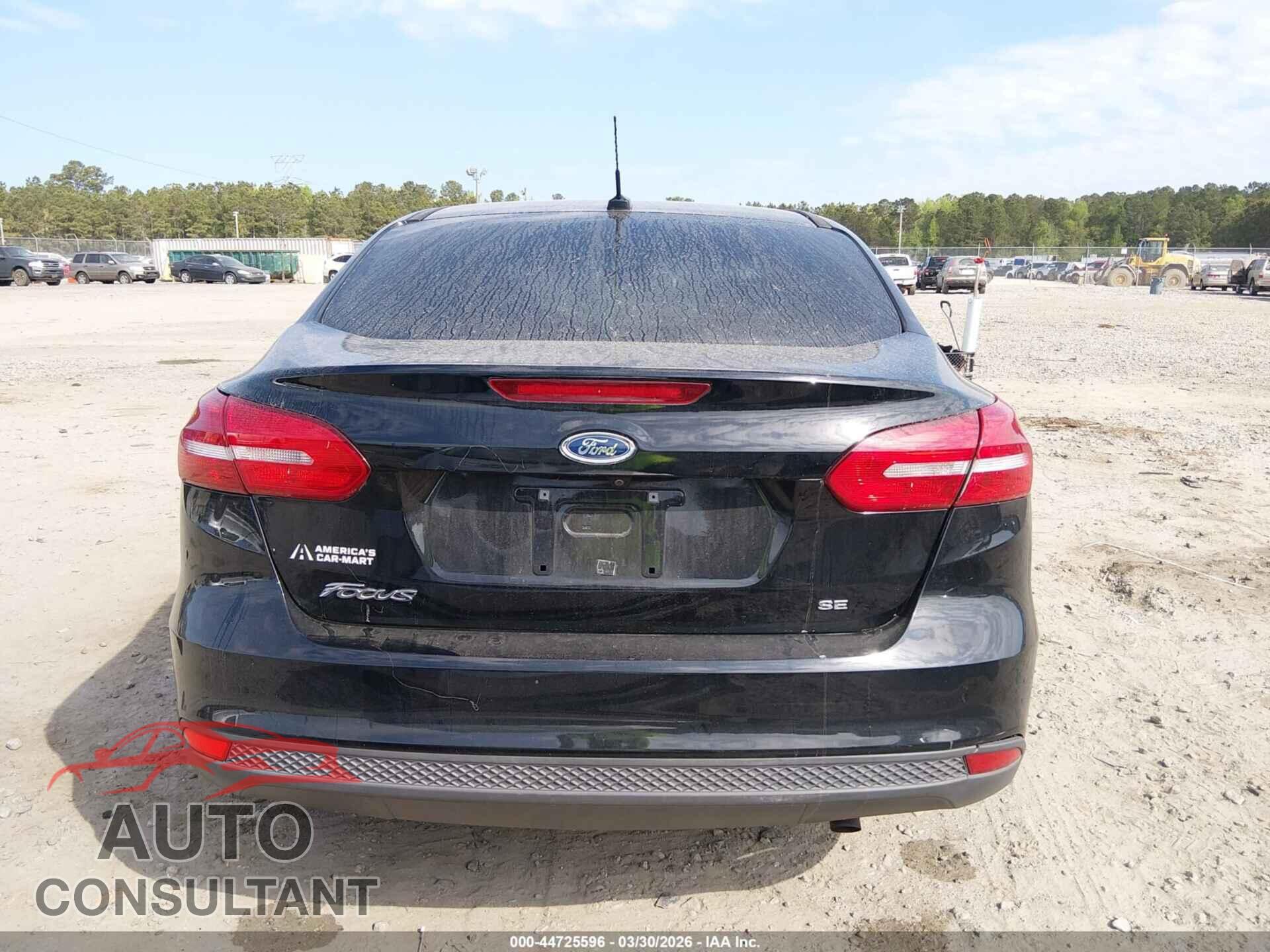 FORD FOCUS 2017 - 1FADP3F27HL334582