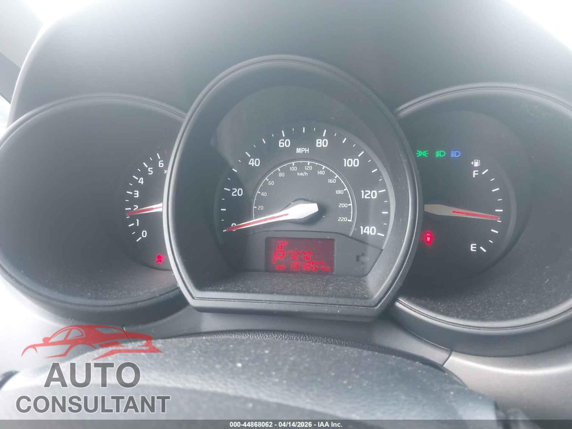 KIA RIO 2013 - KNADN5A36D6230294