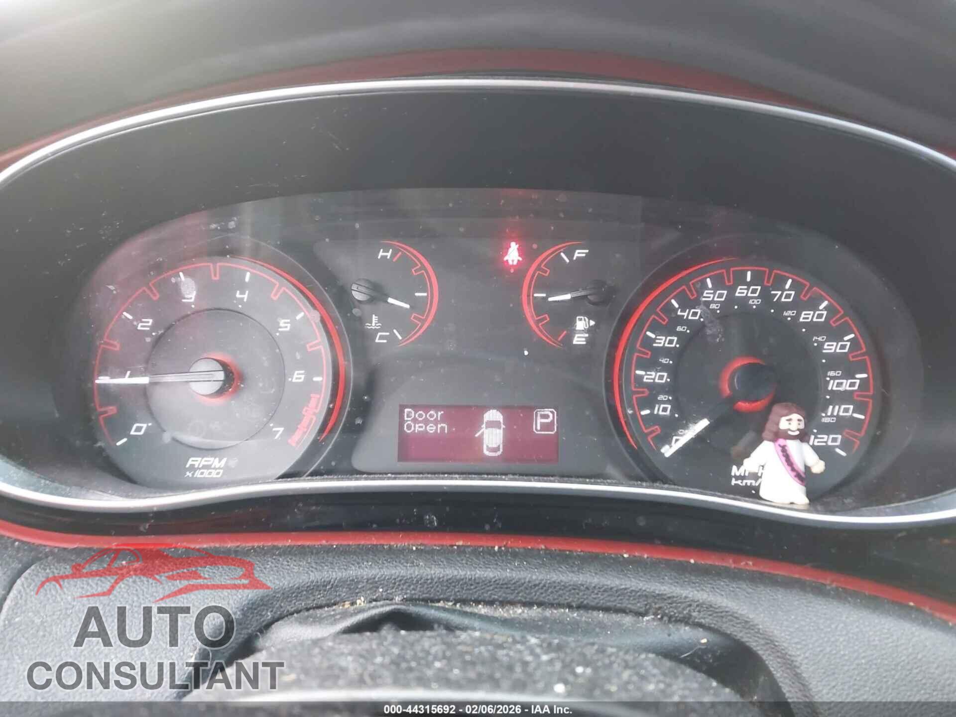 DODGE DART 2016 - 1C3CDFBBXGD539459