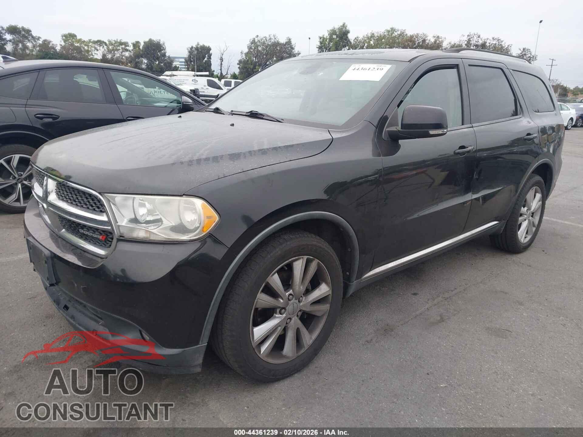 DODGE DURANGO 2012 - 1C4RDJDGXCC277010