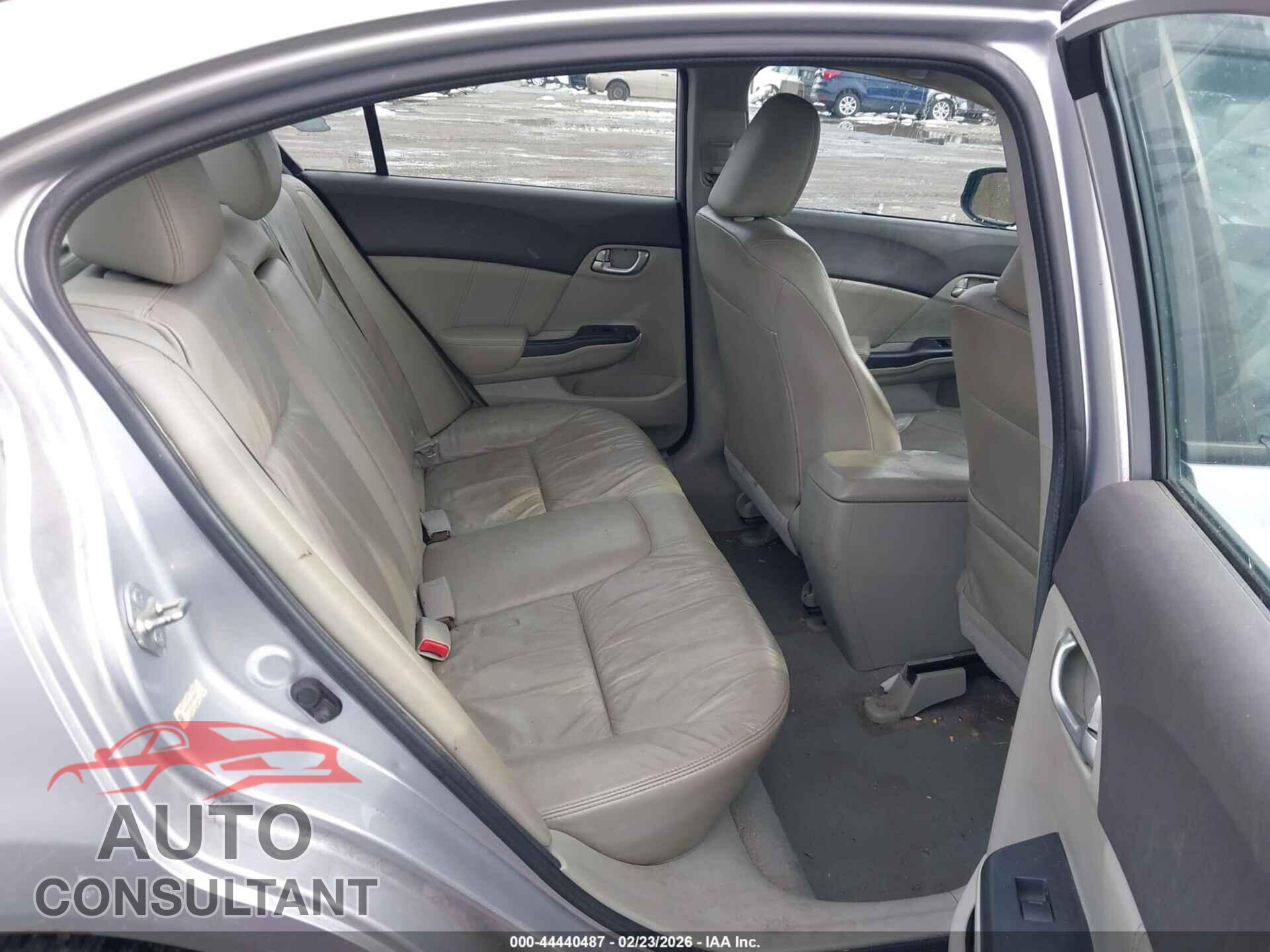 HONDA CIVIC 2012 - 19XFB2F95CE358955