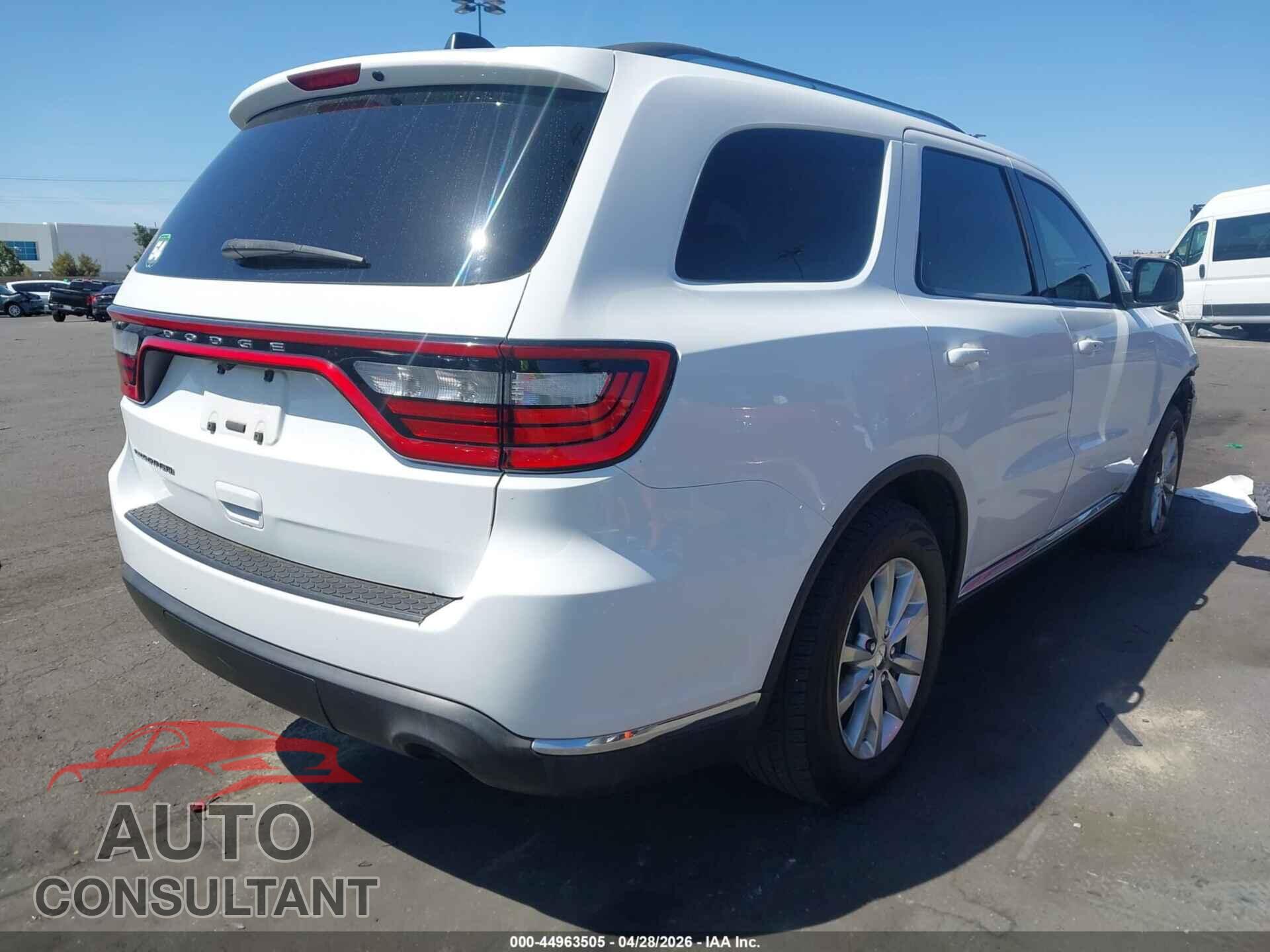 DODGE DURANGO 2017 - 1C4RDHAG5HC629320