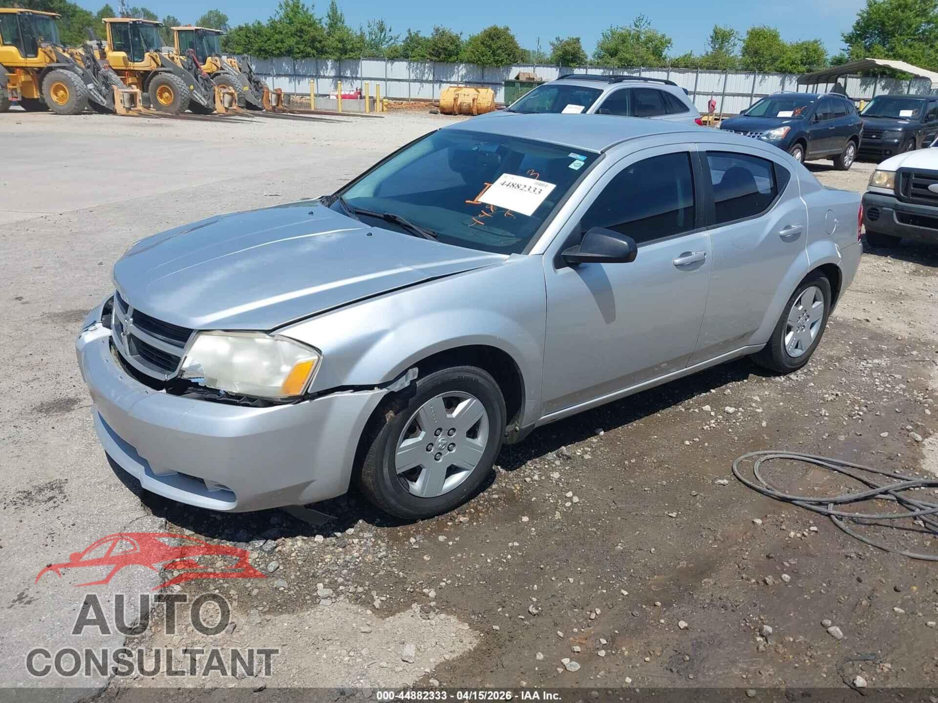 DODGE AVENGER 2010 - 1B3CC4FB8AN138881