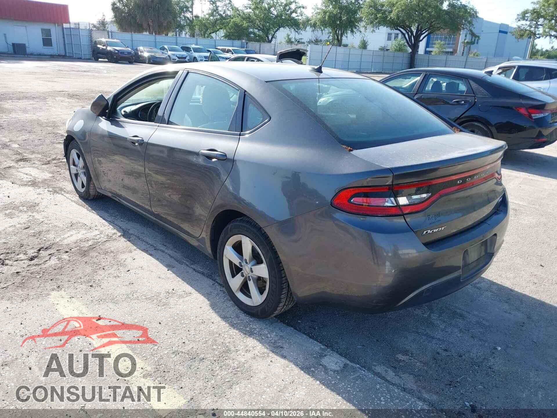 DODGE DART 2015 - 1C3CDFBB5FD193125