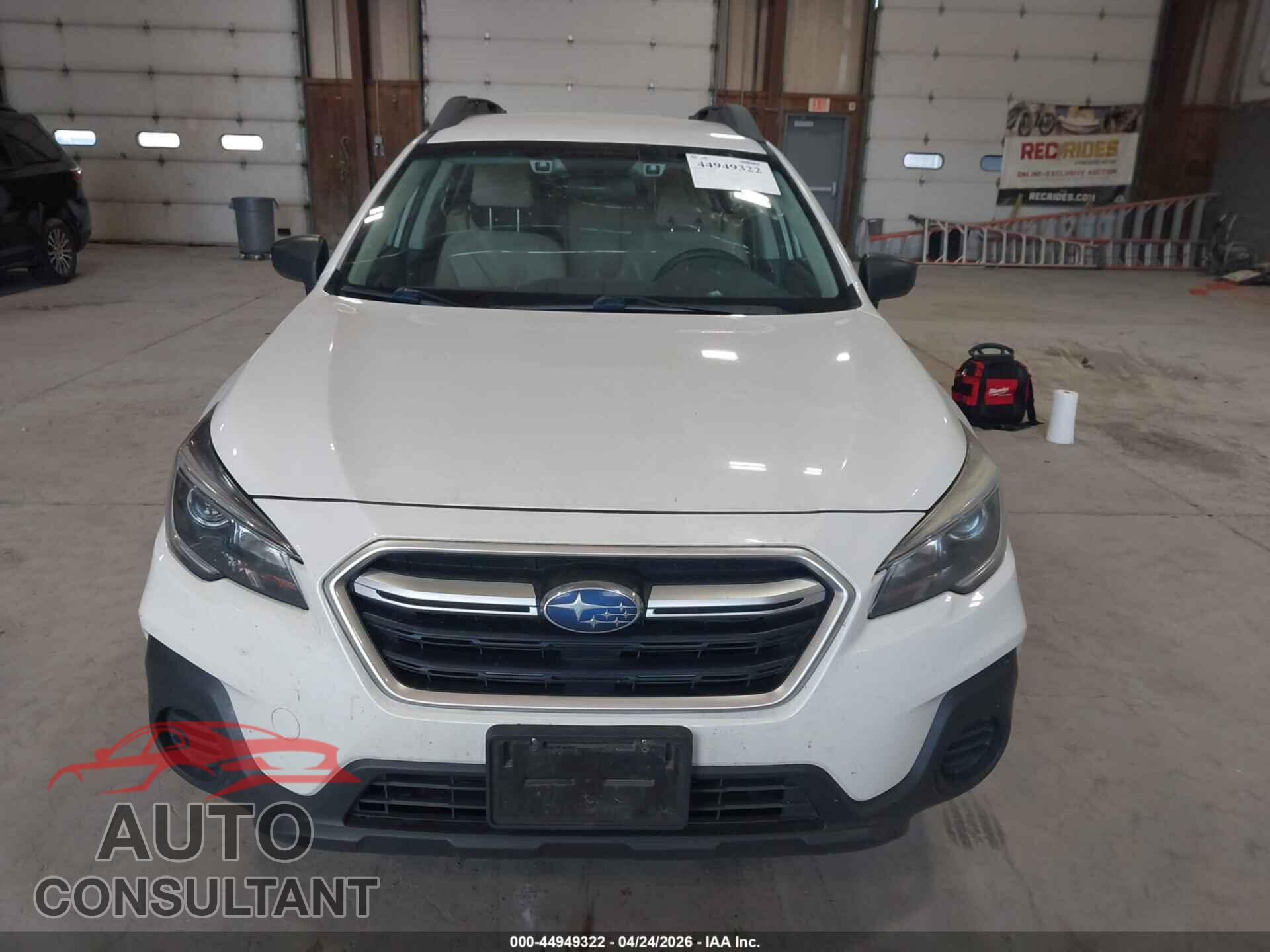SUBARU OUTBACK 2019 - 4S4BSABC2K3373473