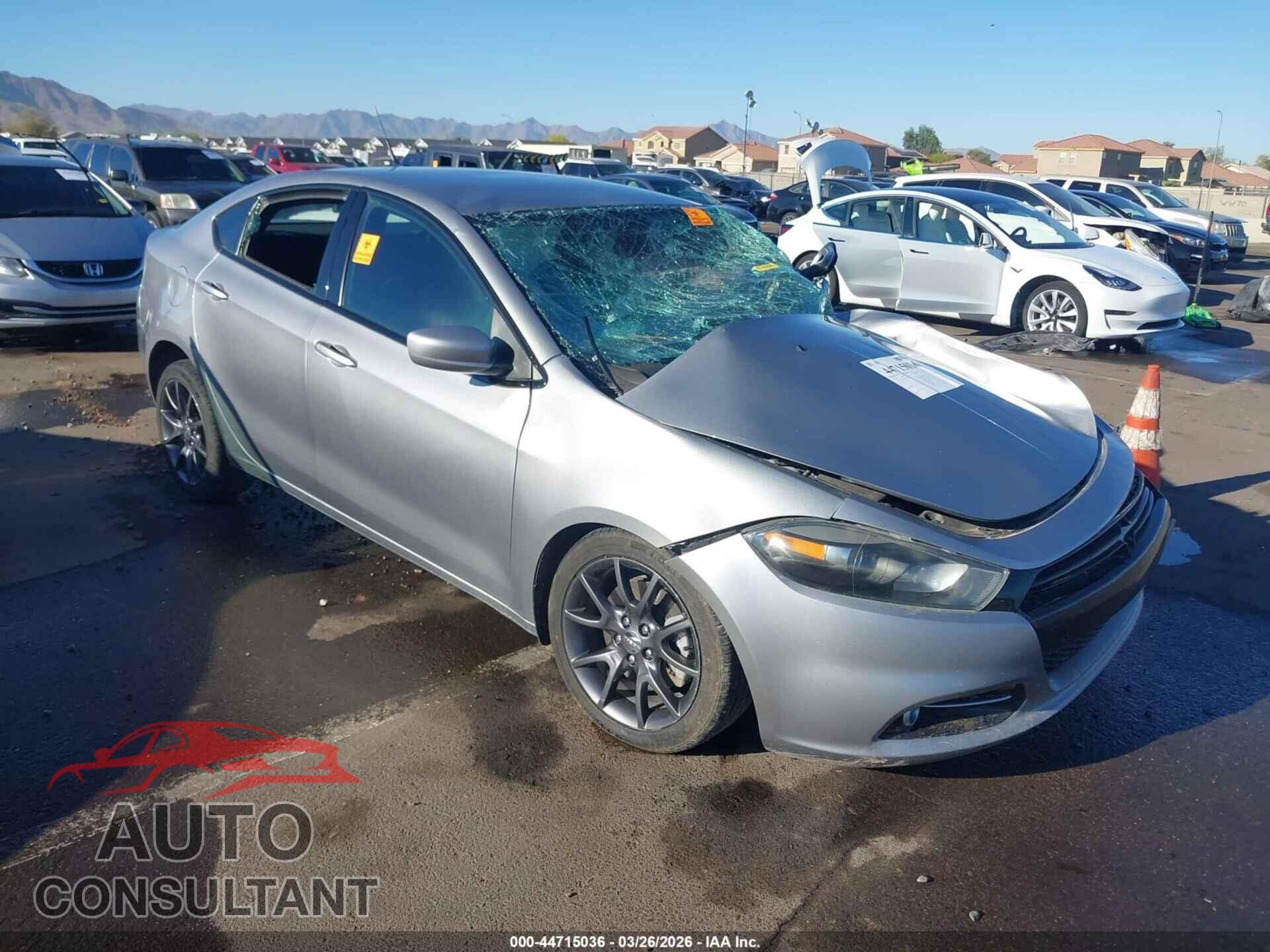 DODGE DART 2016 - 1C3CDFBB2GD540475