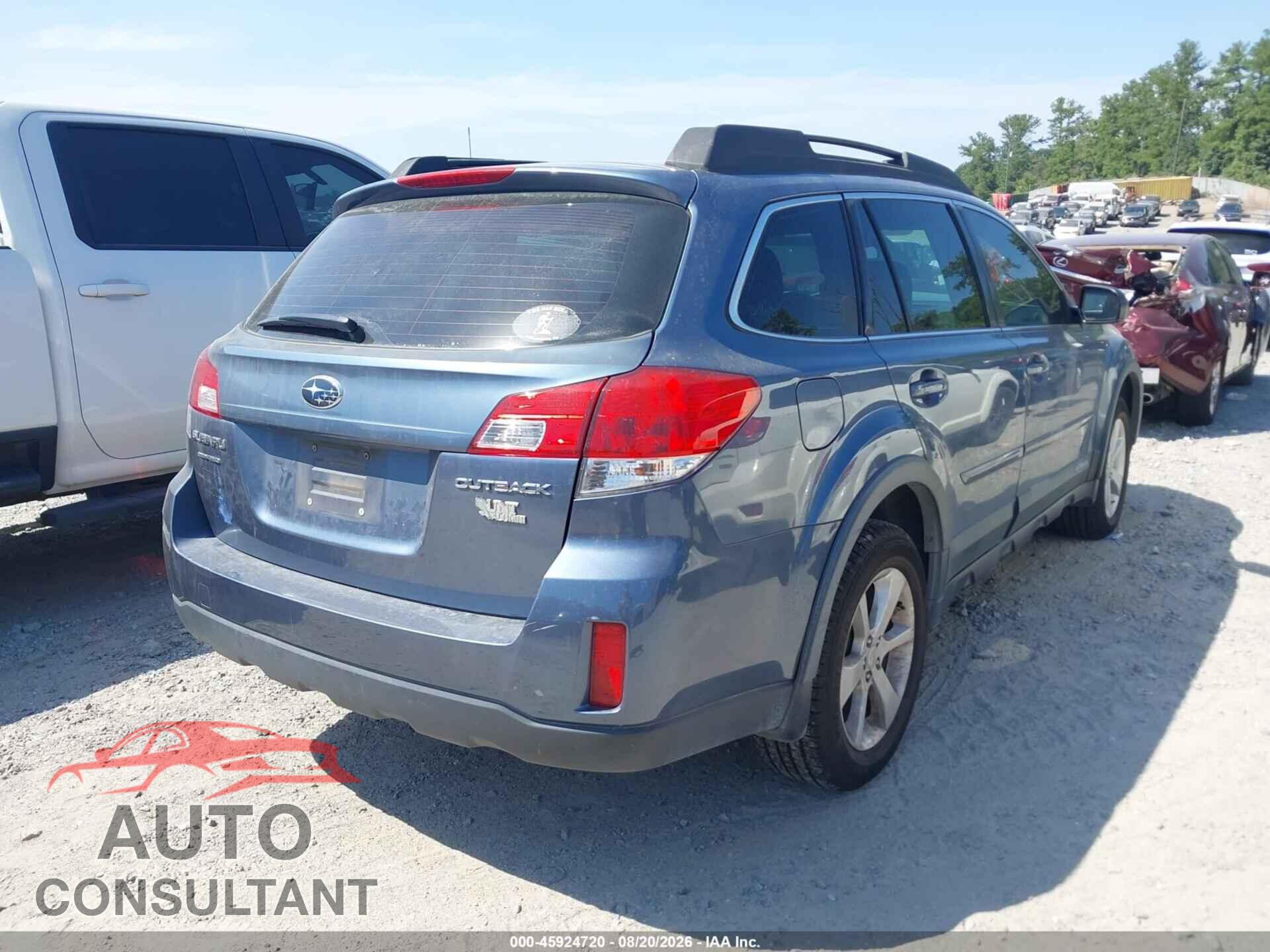 SUBARU OUTBACK 2014 - 4S4BRCAC4E3238220