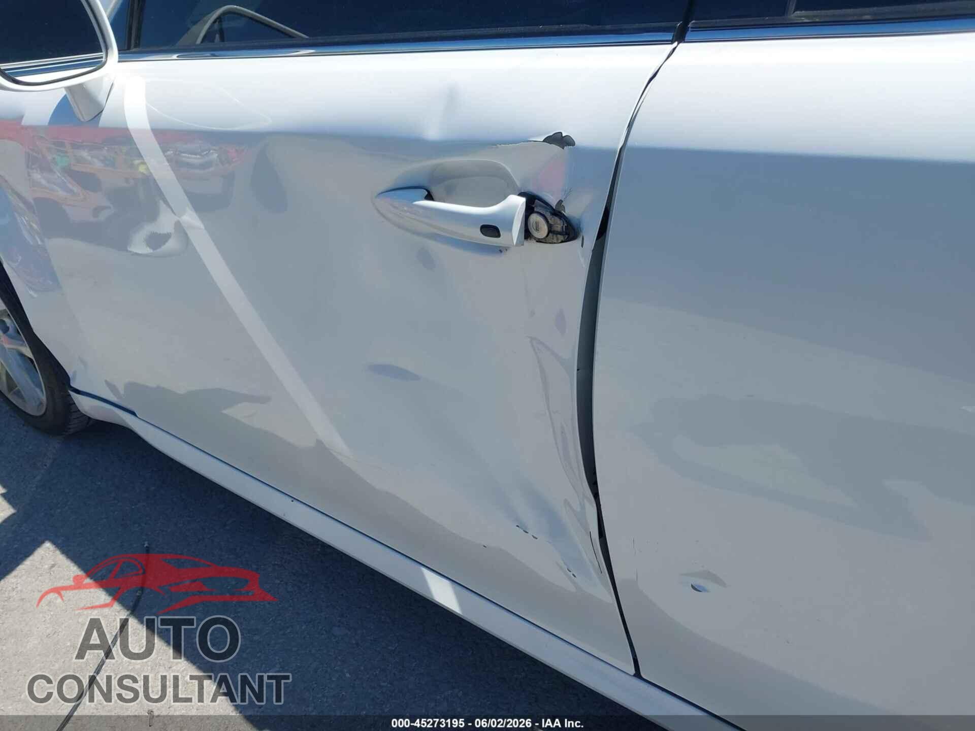 LEXUS IS 250 2012 - JTHBF5C22C5165412