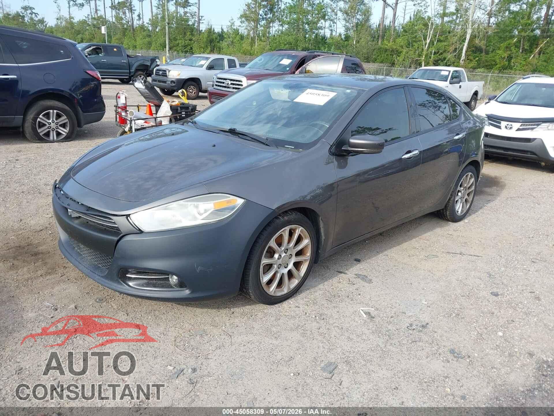 DODGE DART 2015 - 1C3CDFCB9FD369317