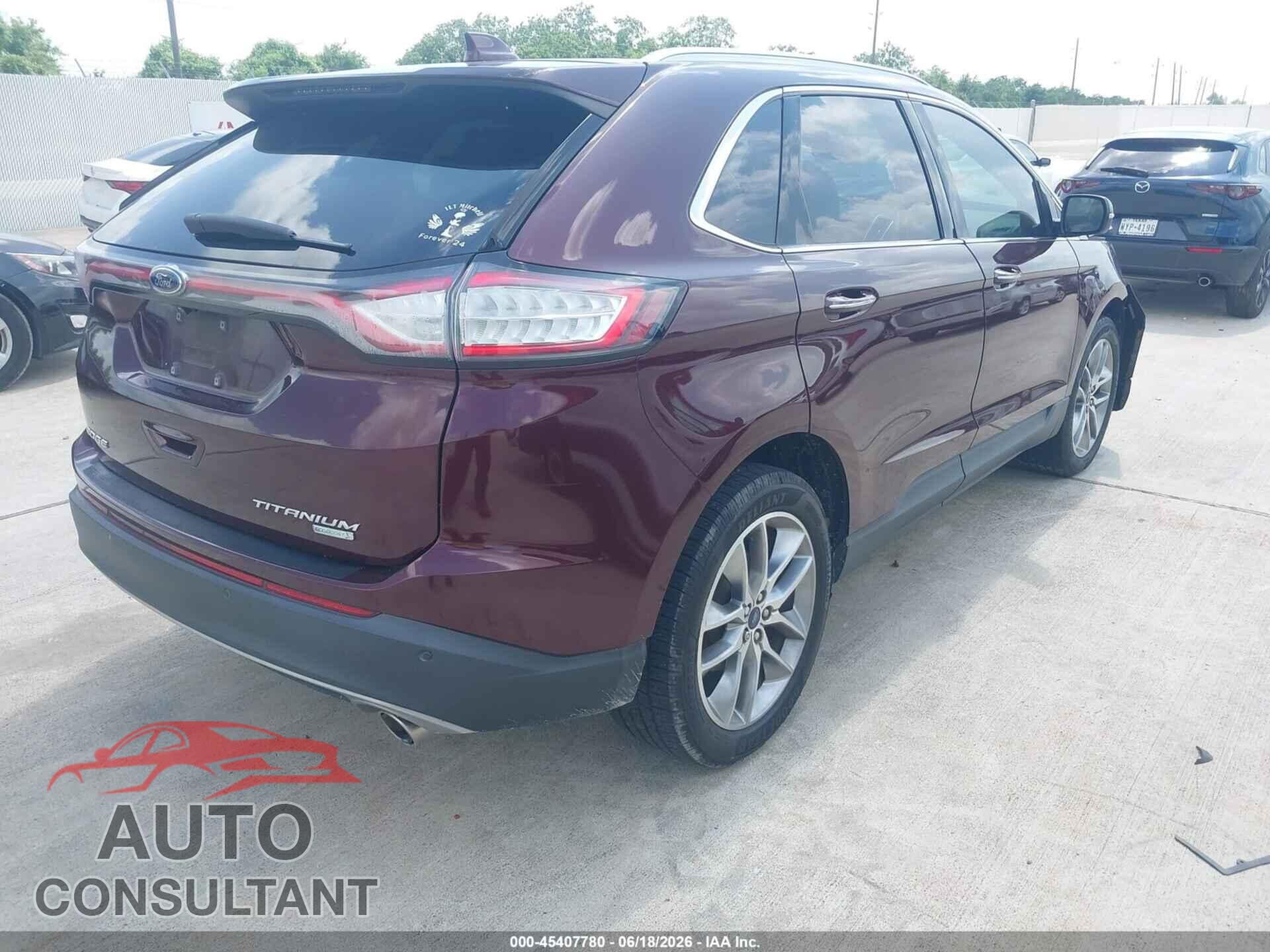 FORD EDGE 2017 - 2FMPK3K94HBC01346