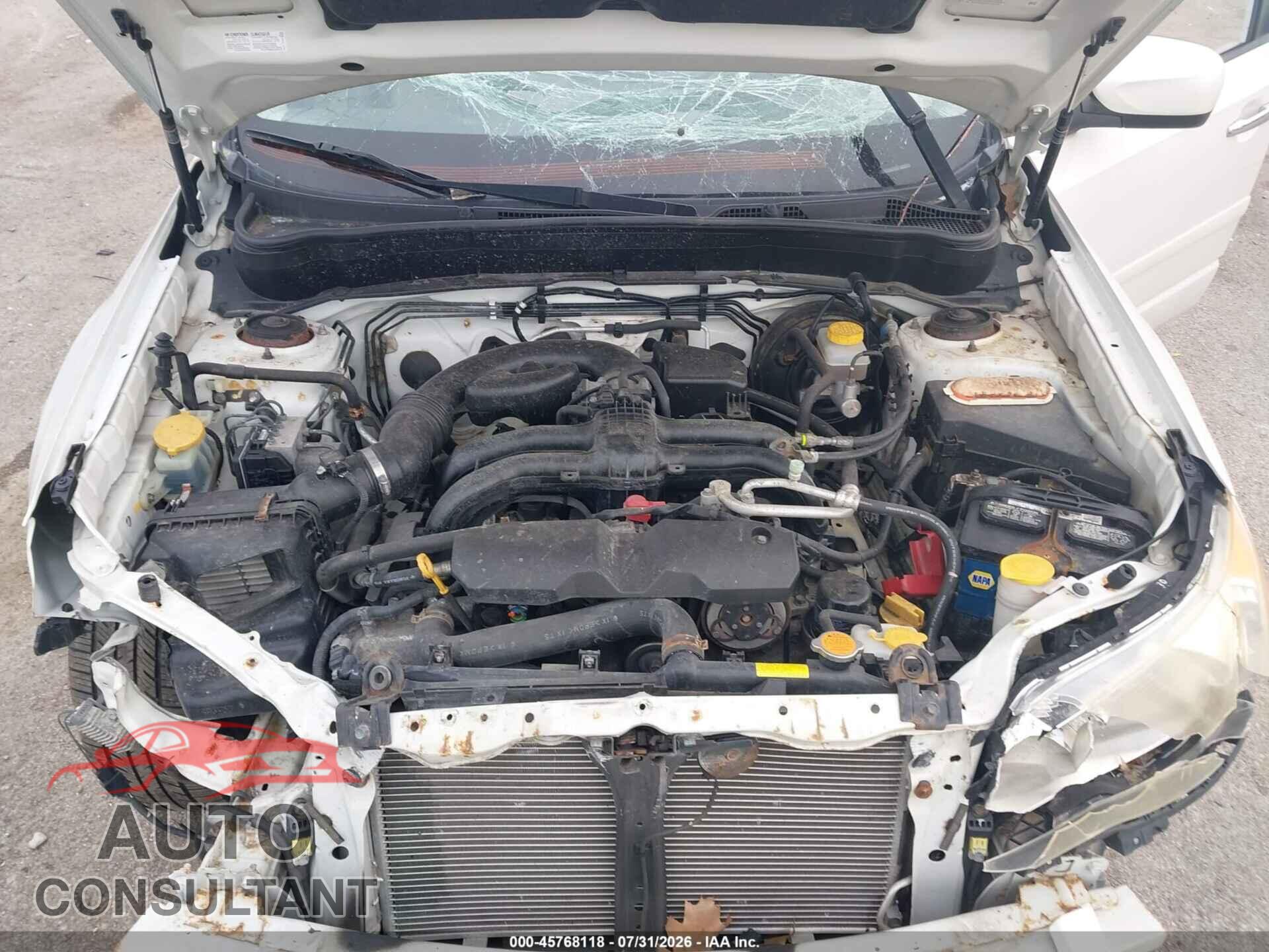 SUBARU FORESTER 2012 - JF2SHAEC5CH416062