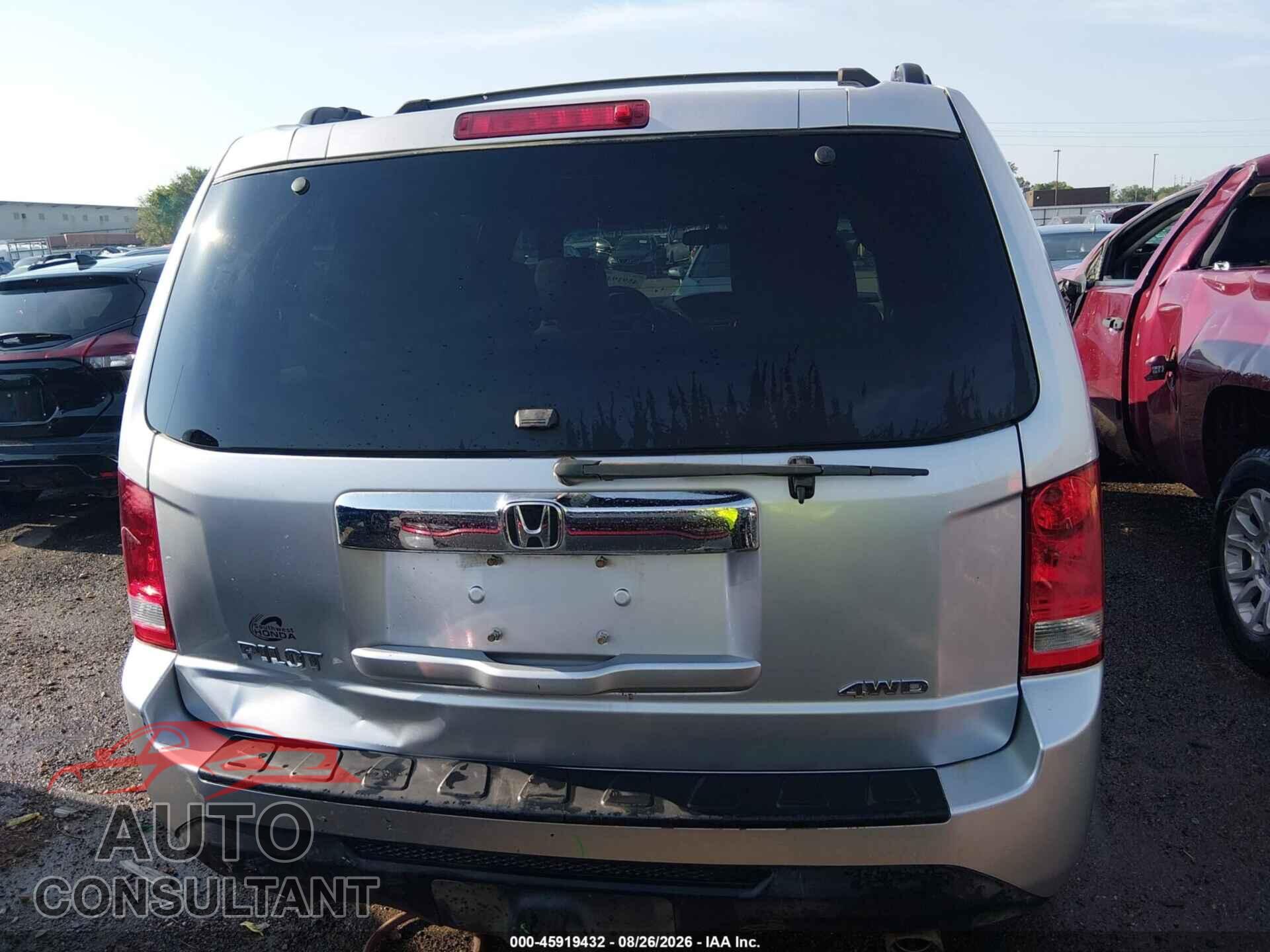 HONDA PILOT 2012 - 5FNYF4H40CB012669