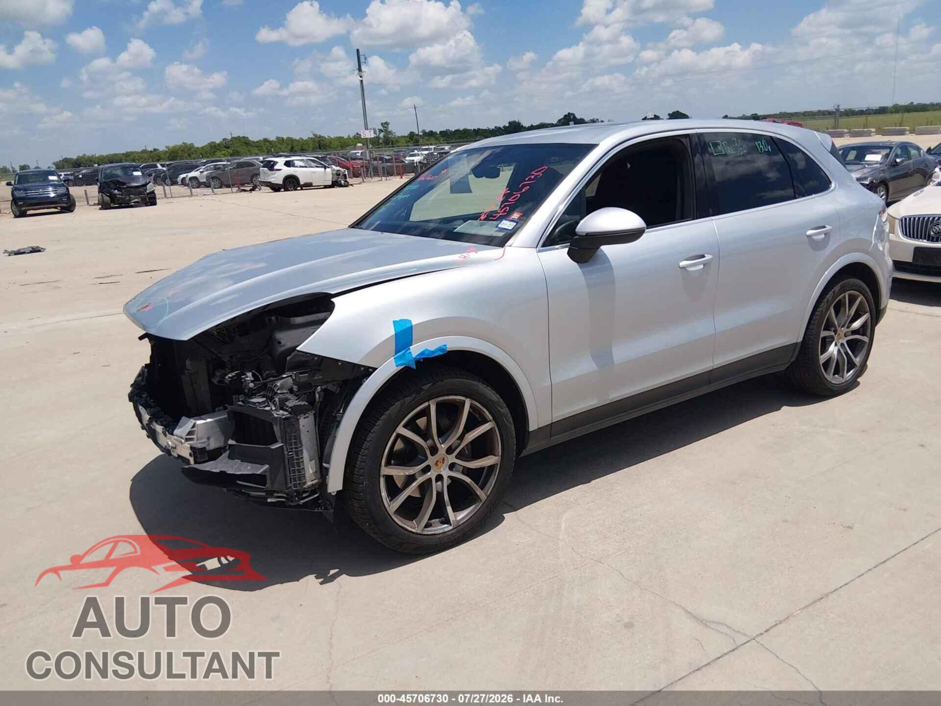 PORSCHE CAYENNE 2019 - WP1AA2AY7KDA12609